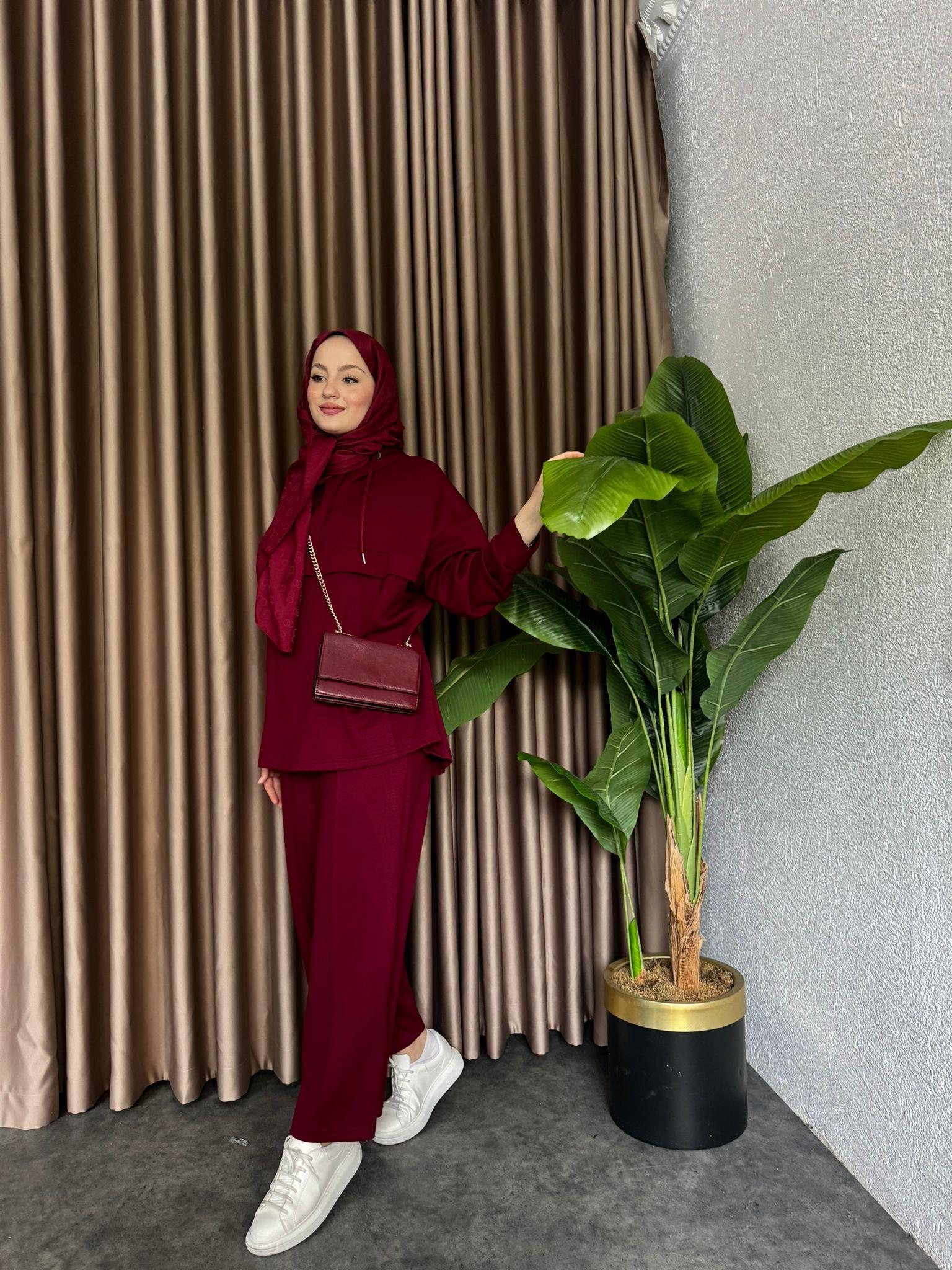 Comfort Oysh 2-Piece Set Burgundy