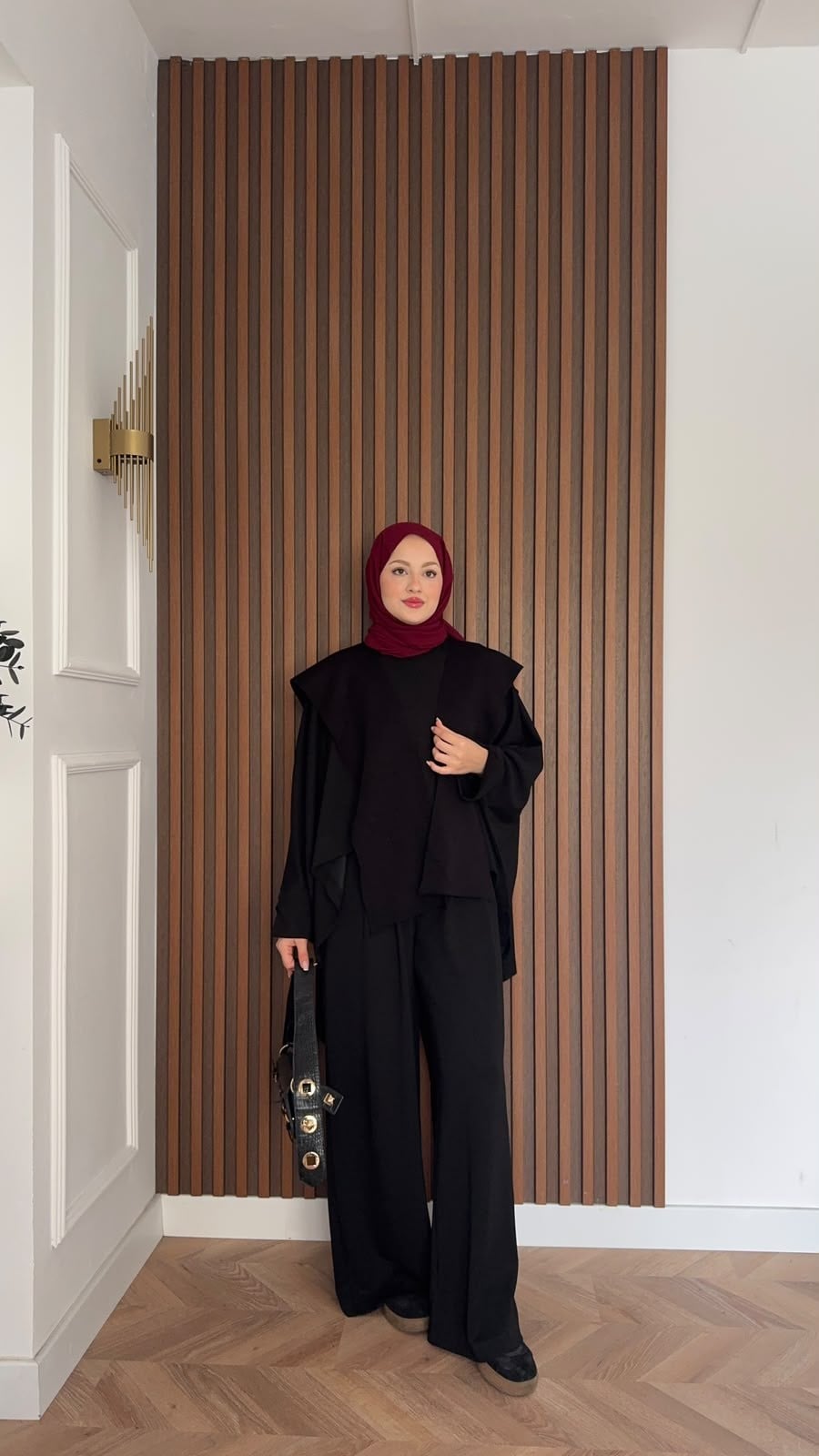 MEYSADESIGN PANTOLON TAKIM Dua Oysh Pantolonlu Takım Siyah