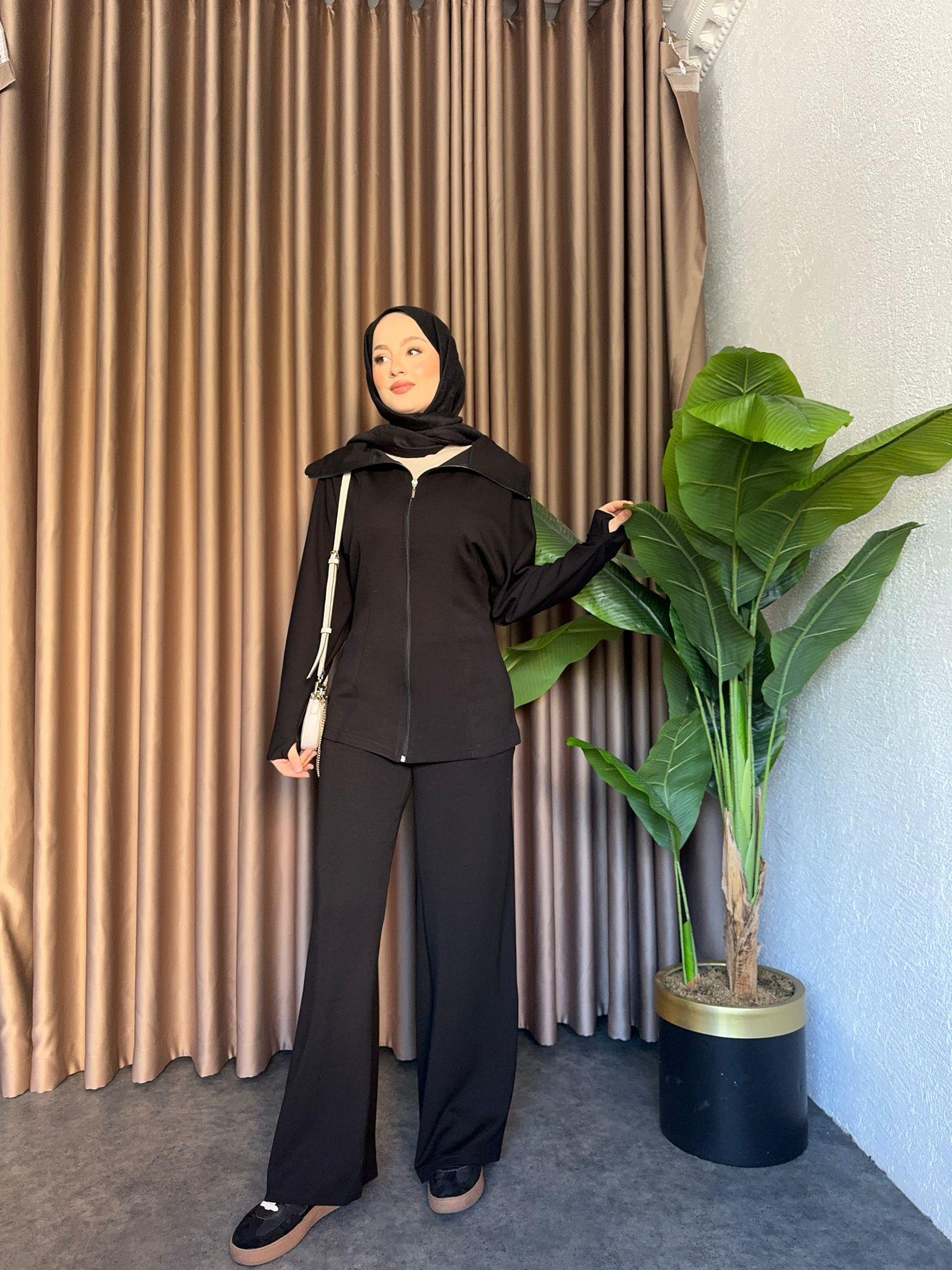Oysh 2-Piece Set Black