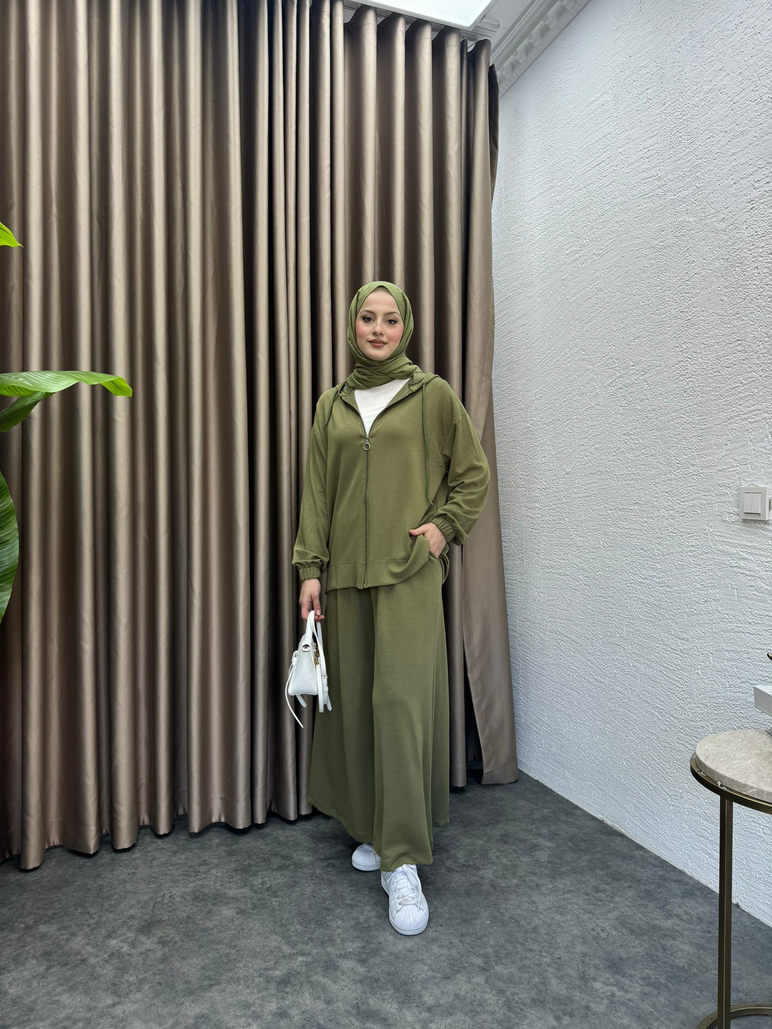 Sabrina Oysshoo 2-Piece Set Khaki