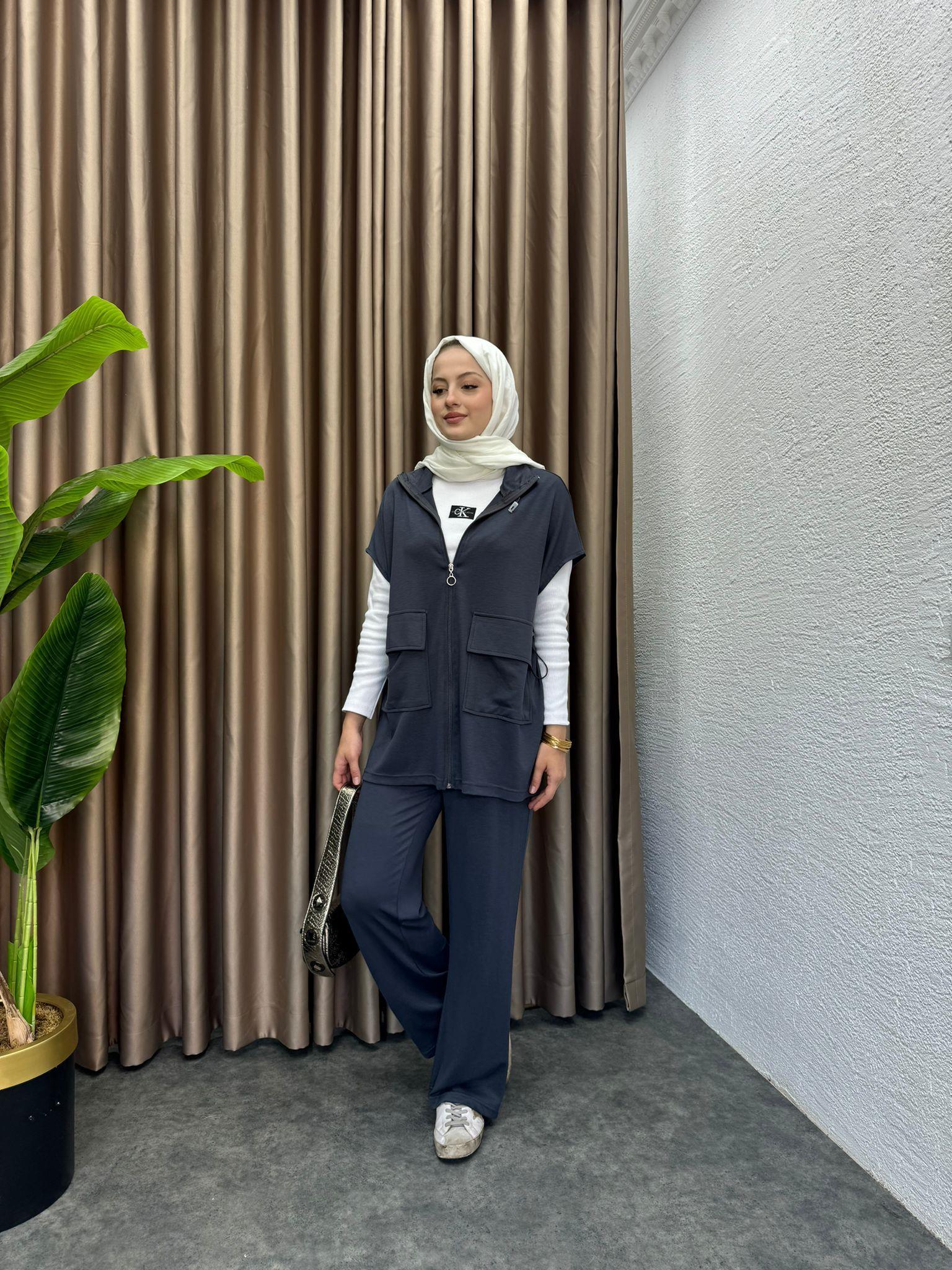 Waistcoat Oysh Set Grey
