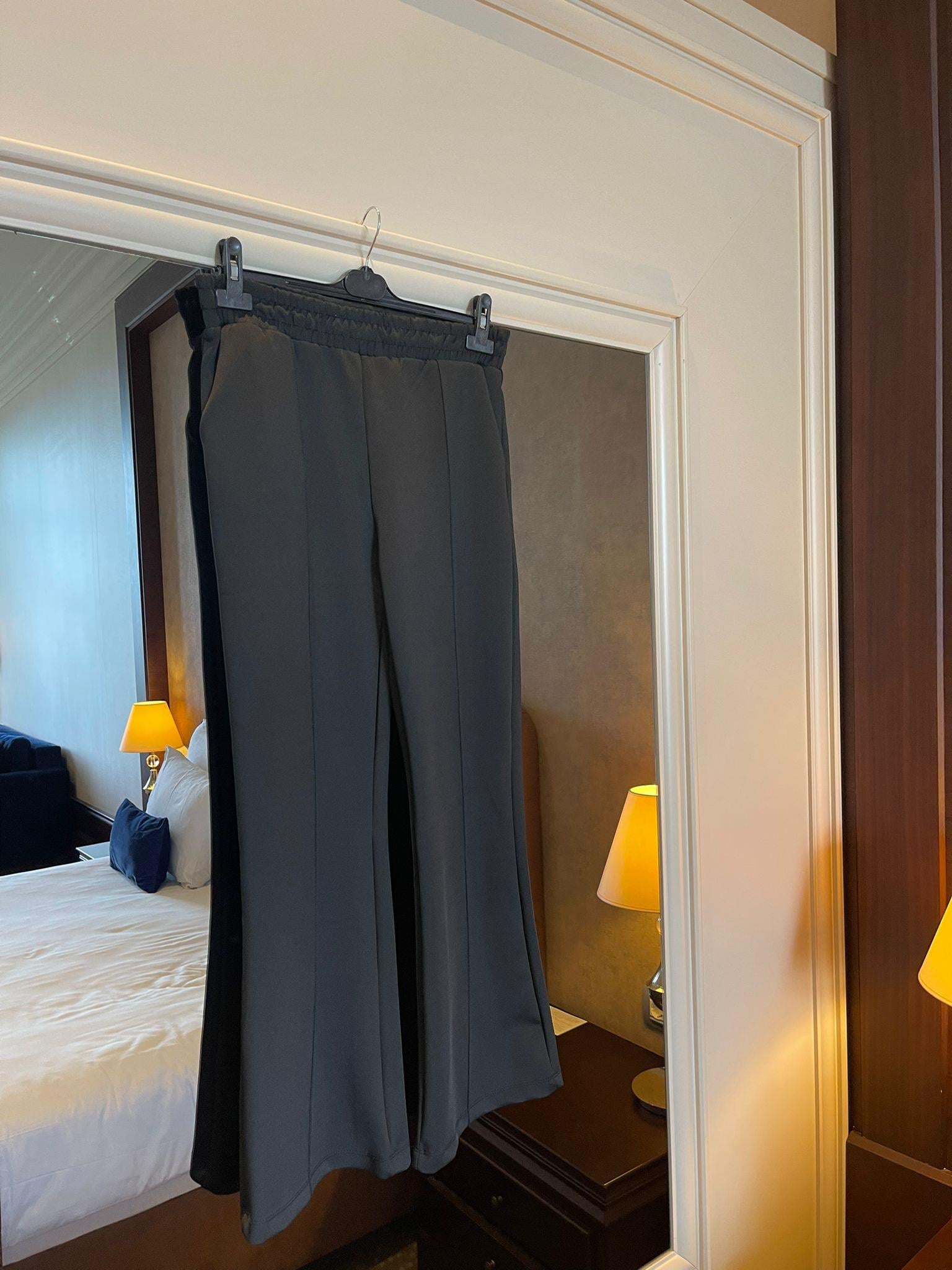 Full Length Scuba Trousers Black