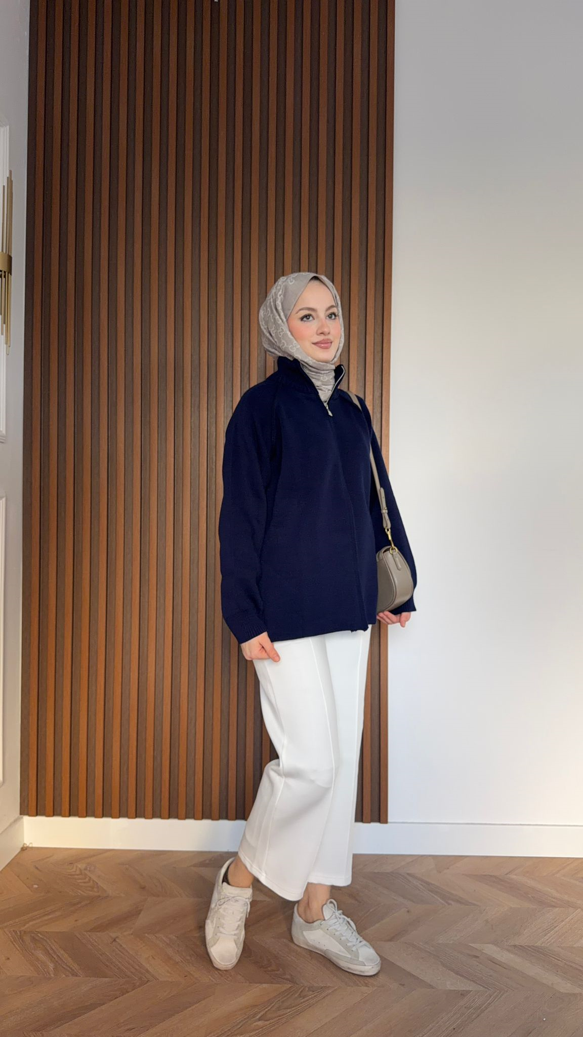 MEYSADESIGN KNITWEAR Marbella Triko Hırka Lacivert