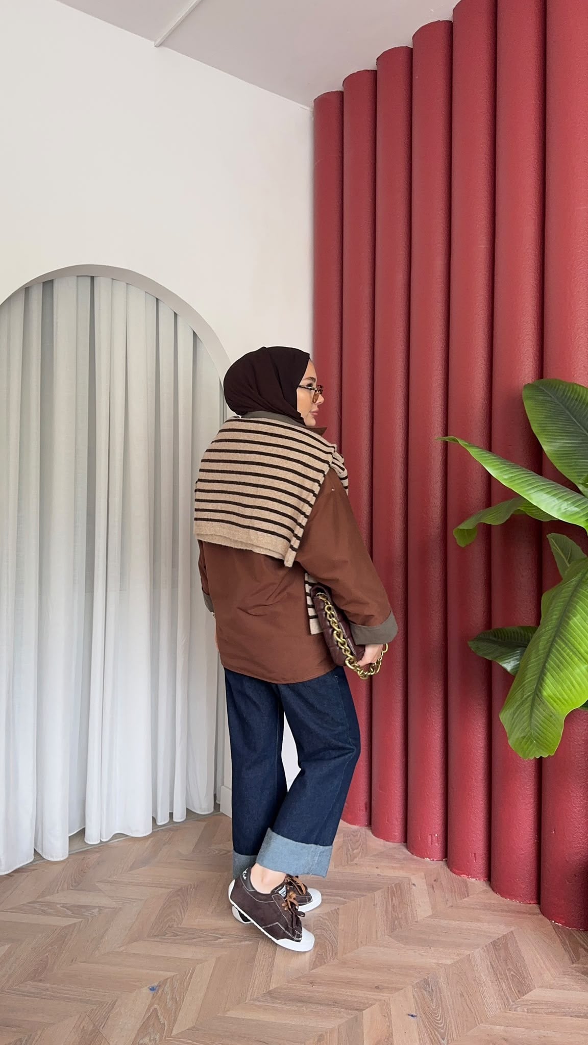 MEYSA CEKET Çift Taraflı Gabardin Ceket Kahve Haki