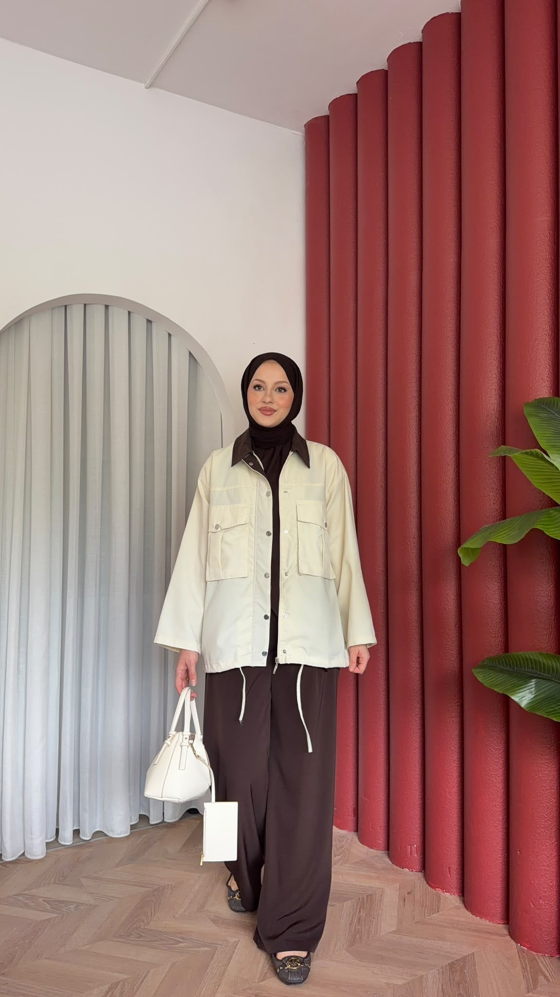 MEYSA CEKET İla Gabardin Ceket Bej