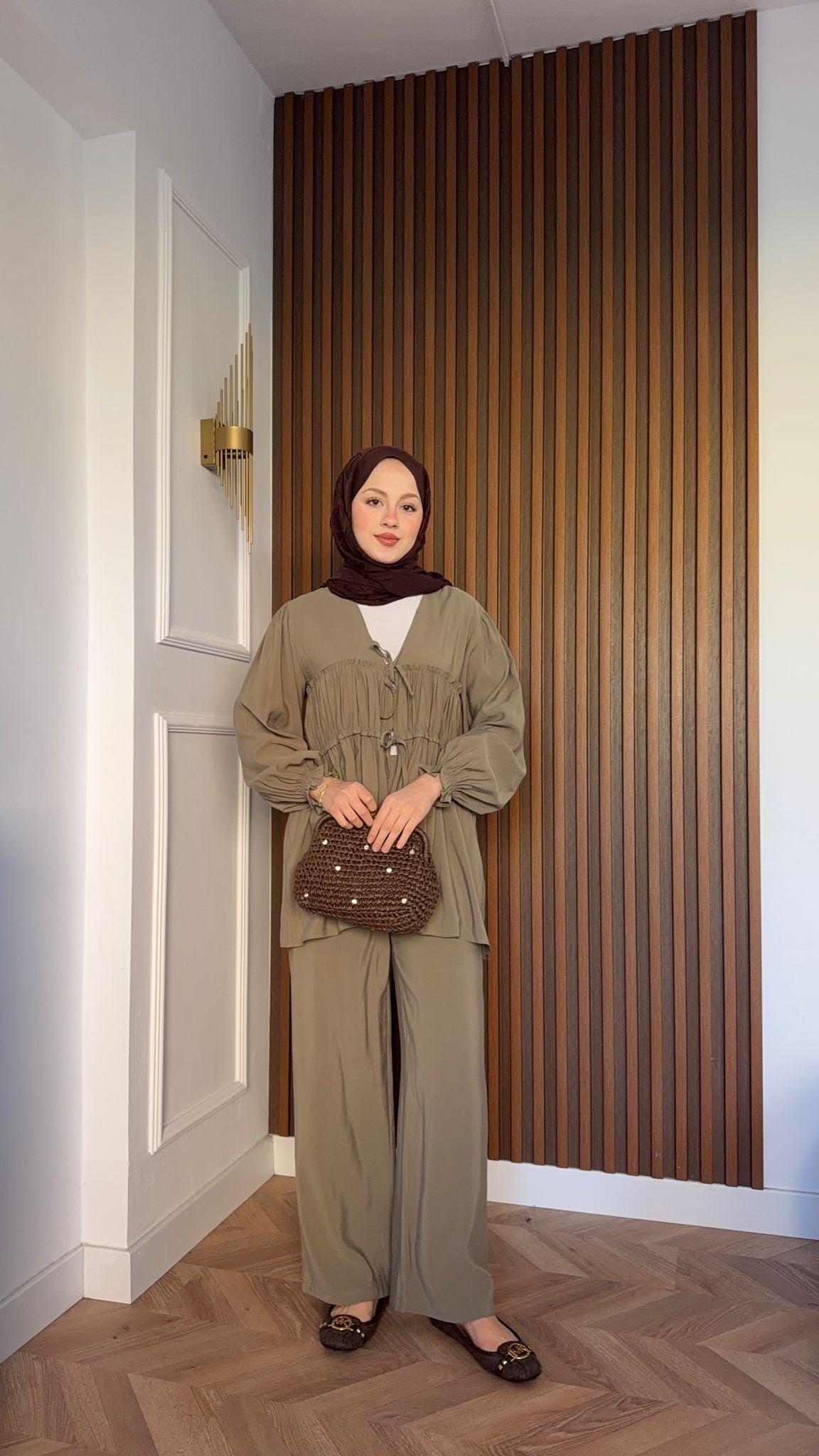 MEYSA PANTOLON TAKIM Garden Tensel İkili Takım Haki