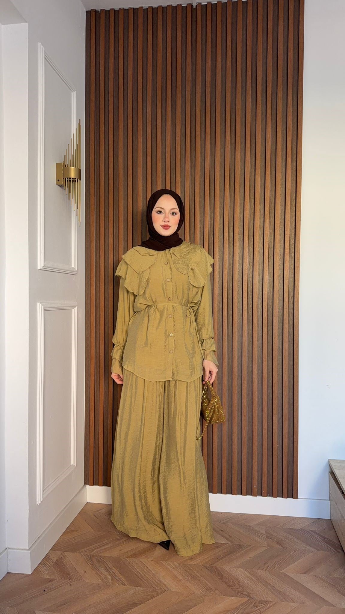 MEYSA PANTOLON TAKIM Vual İkili Takım Yağ Yeşili