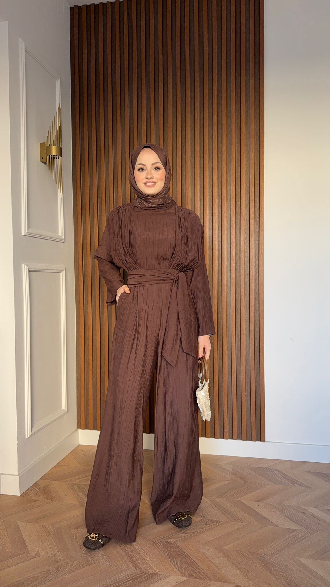 MEYSA TESETTÜR TULUM Afra Tensel Tulum Acı Kahve