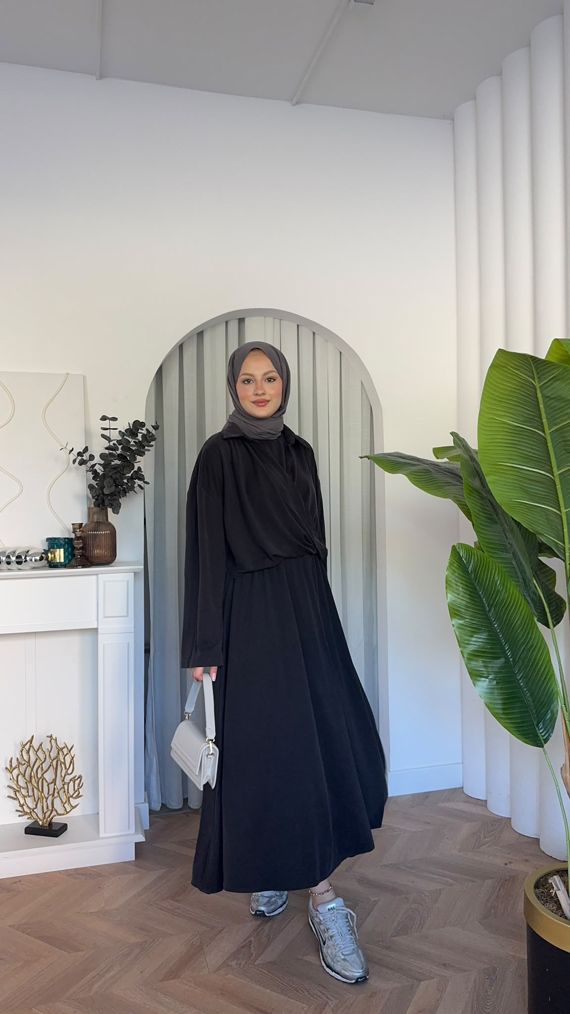 MEYSADESIGN ELBİSELER Ceketli Oysh Elbise Siyah