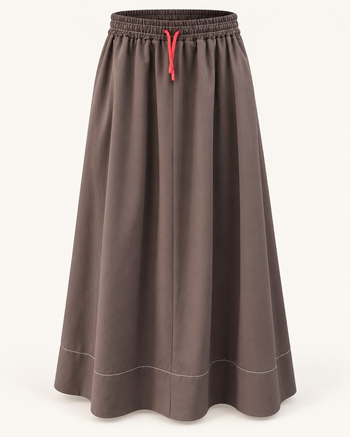 MEYSADESIGN ETEK Gabardin Etek Acı Kahve