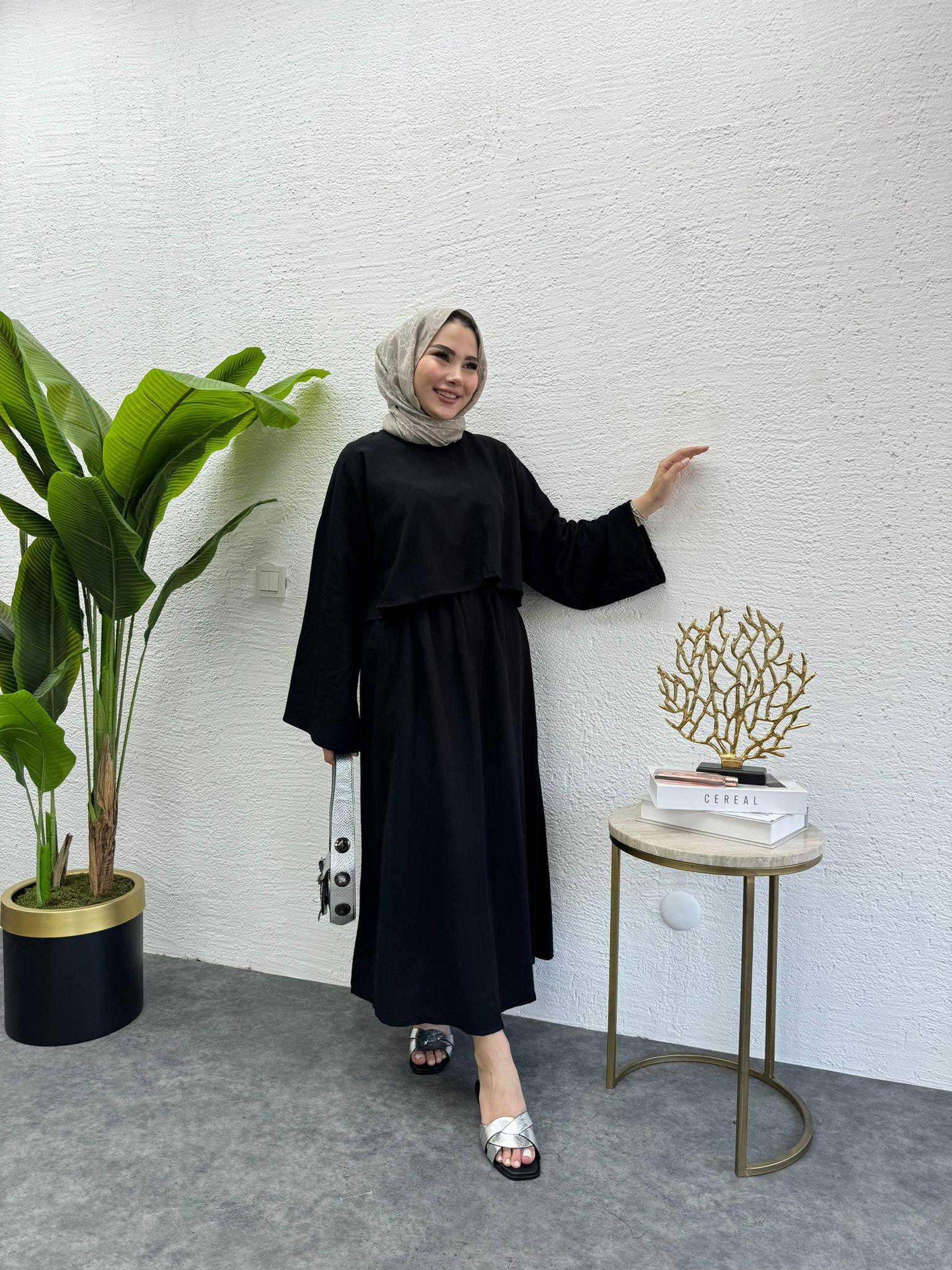 MEYSADESIGN ETEK TAKIM Keten Etek Takım Siyah