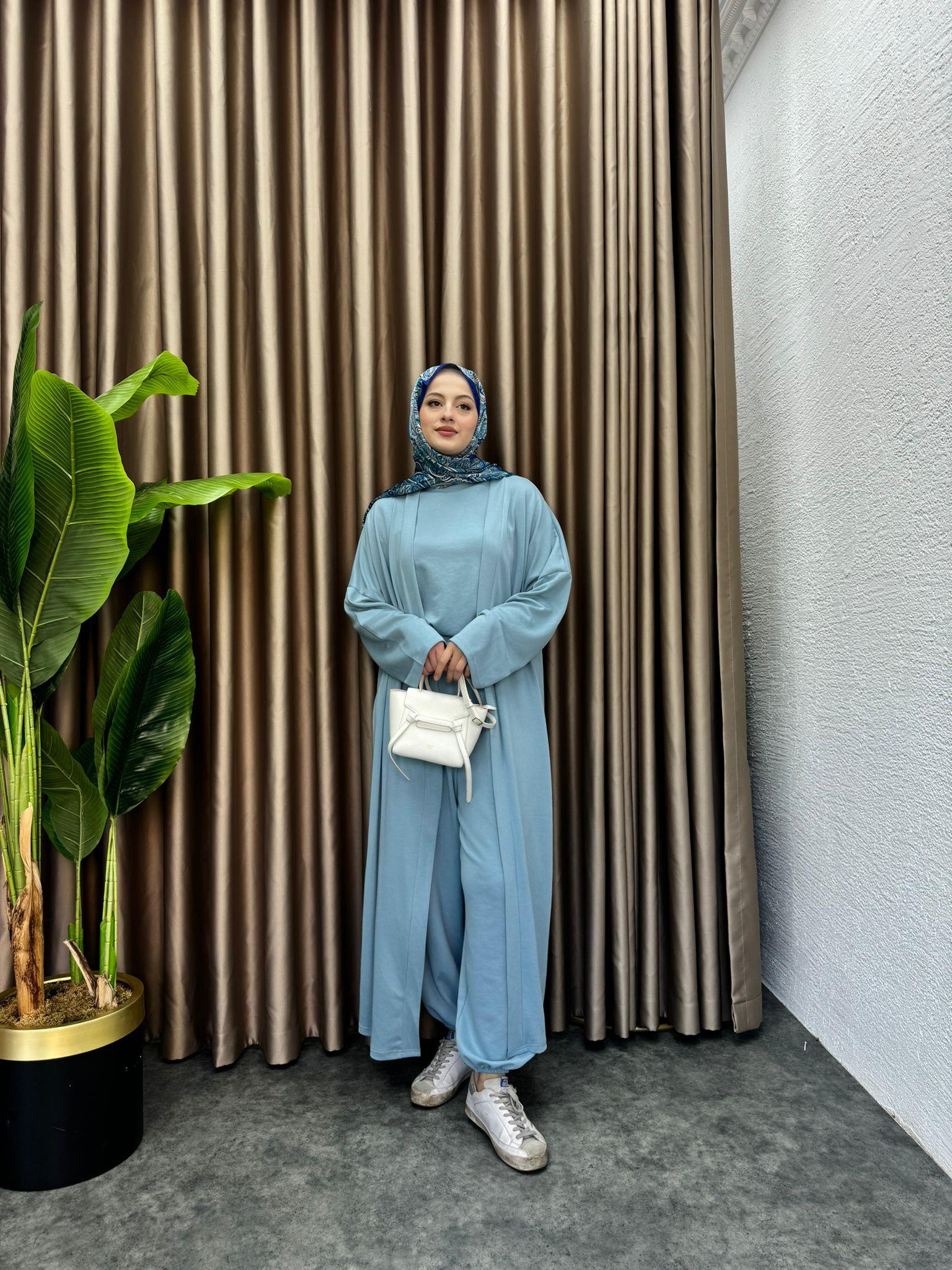 3-Piece Sandy Set Ice Blue