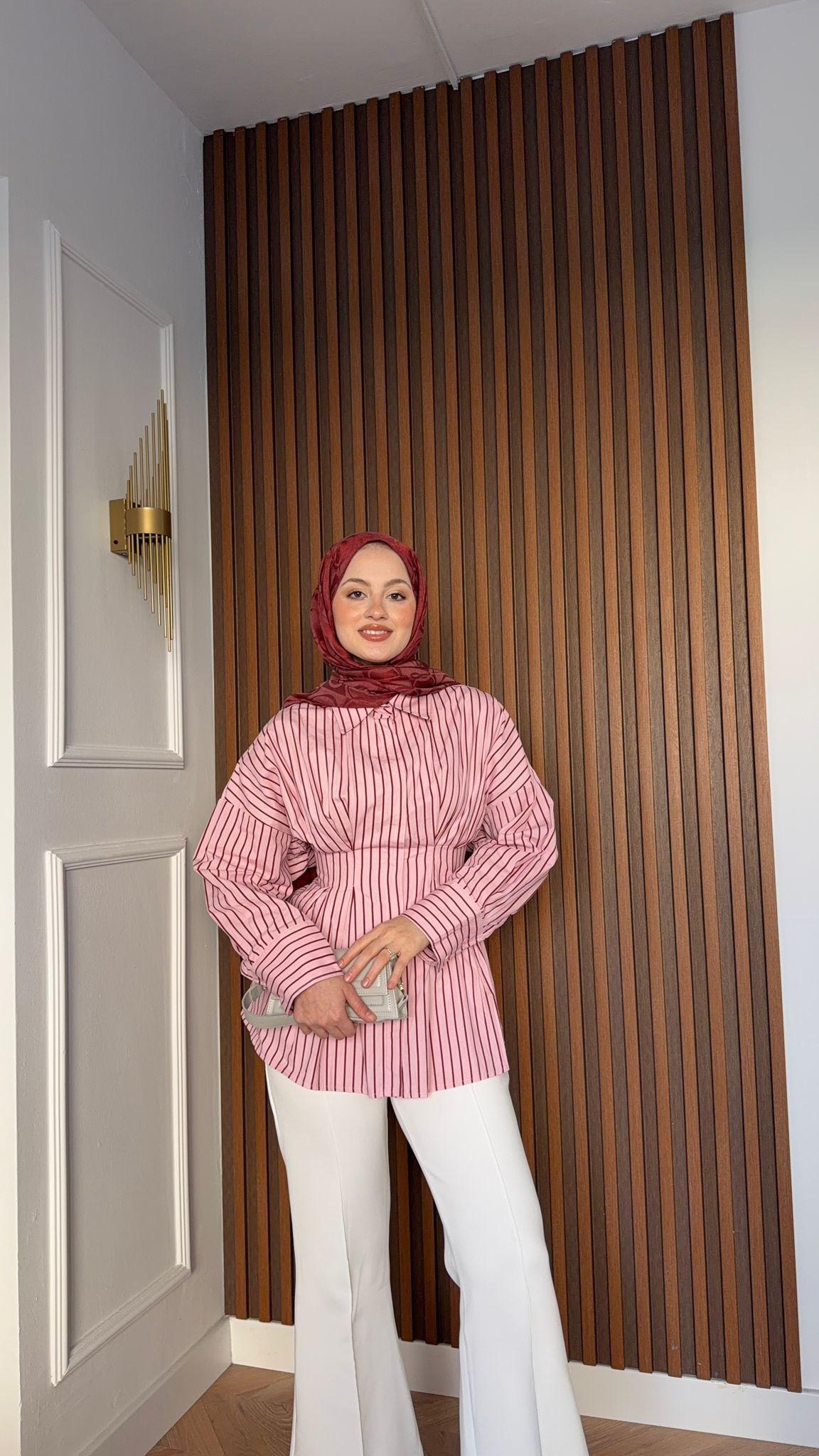 MEYSADESIGN SHIRTS Alisa Poplin Gömlek Pembe