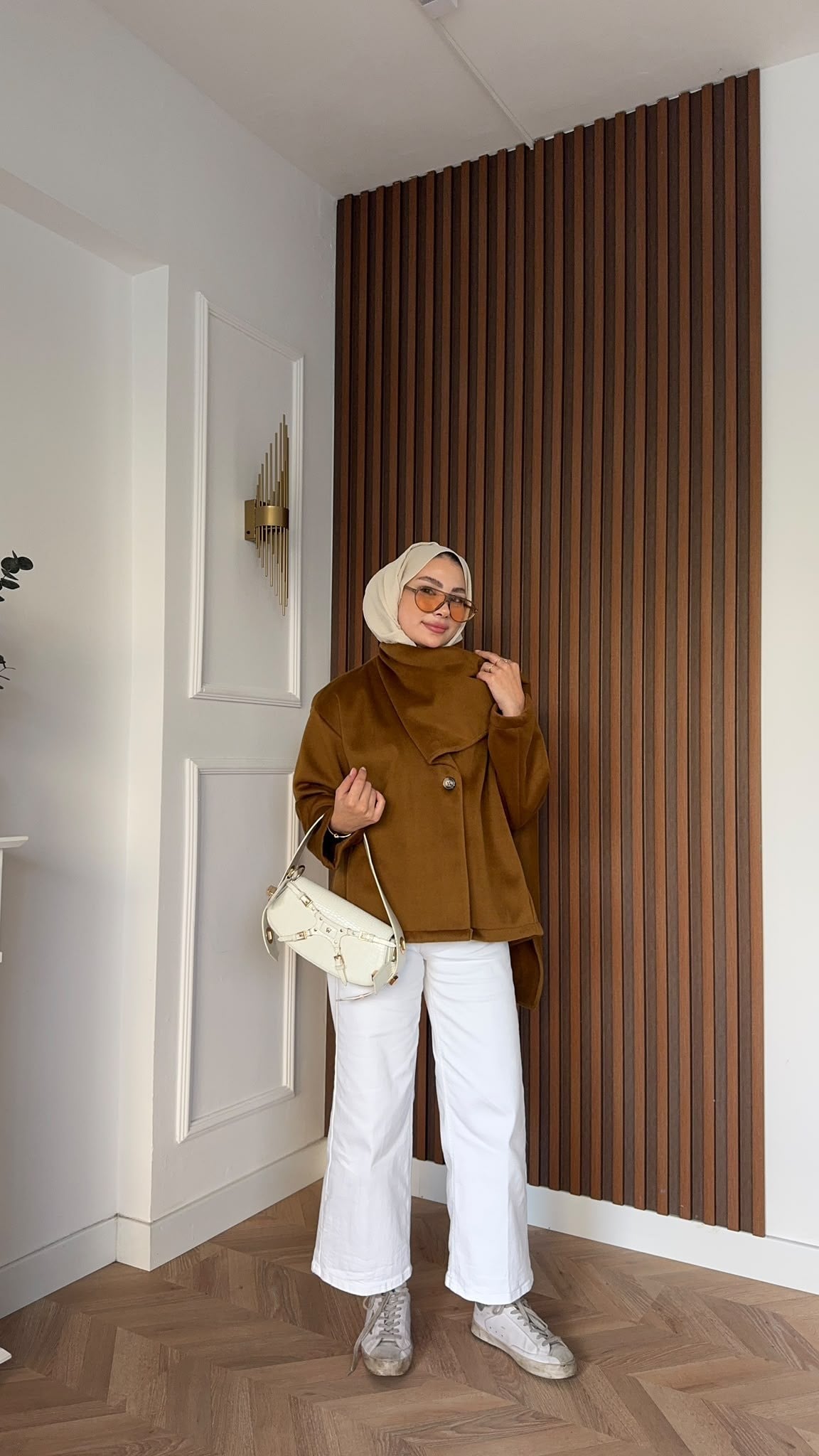 MEYSADESIGN KABAN Tek Düğmeli Atkılı Kaşe Kaban Yağ Yeşili