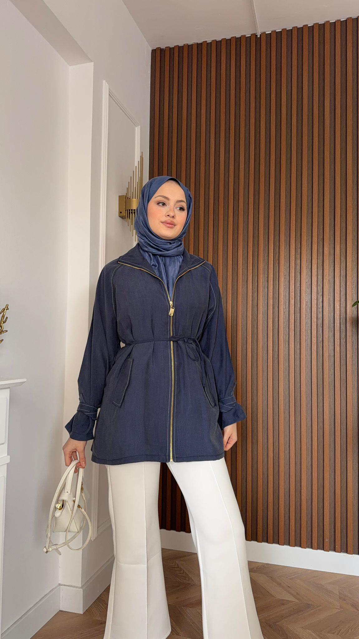 Piraye Jacket Ingido Blue