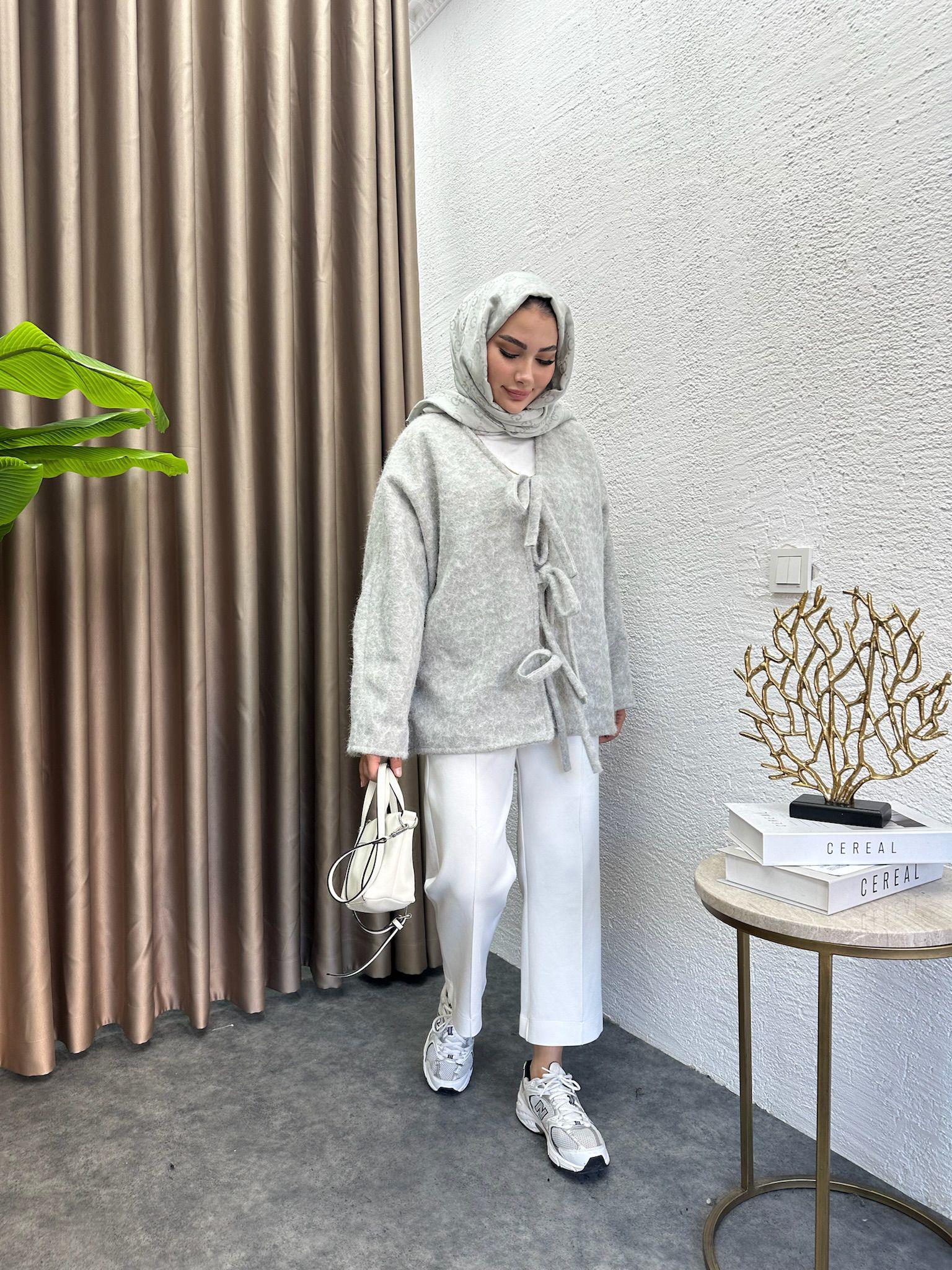 White Scuba Trousers