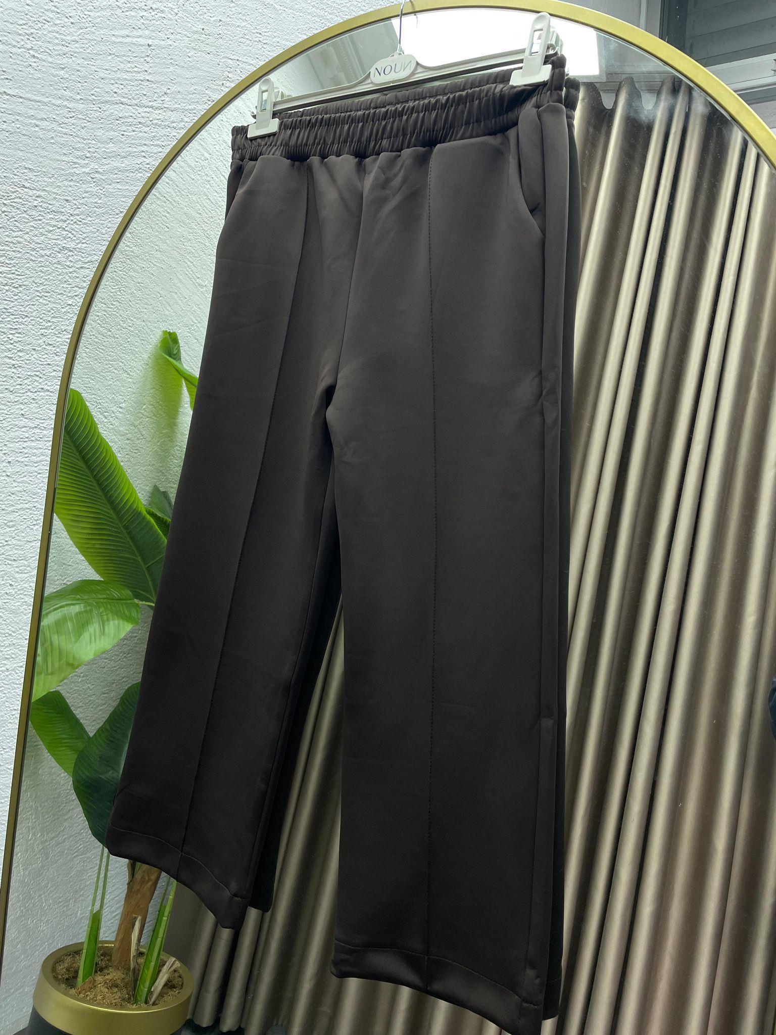 Brown Scuba Trousers