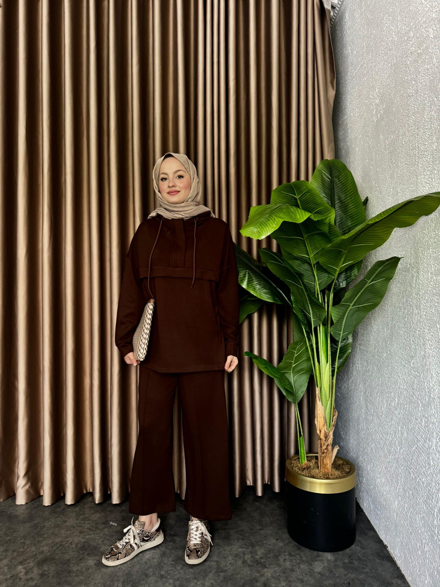 Comfort Oysh 2-Piece Set Brown