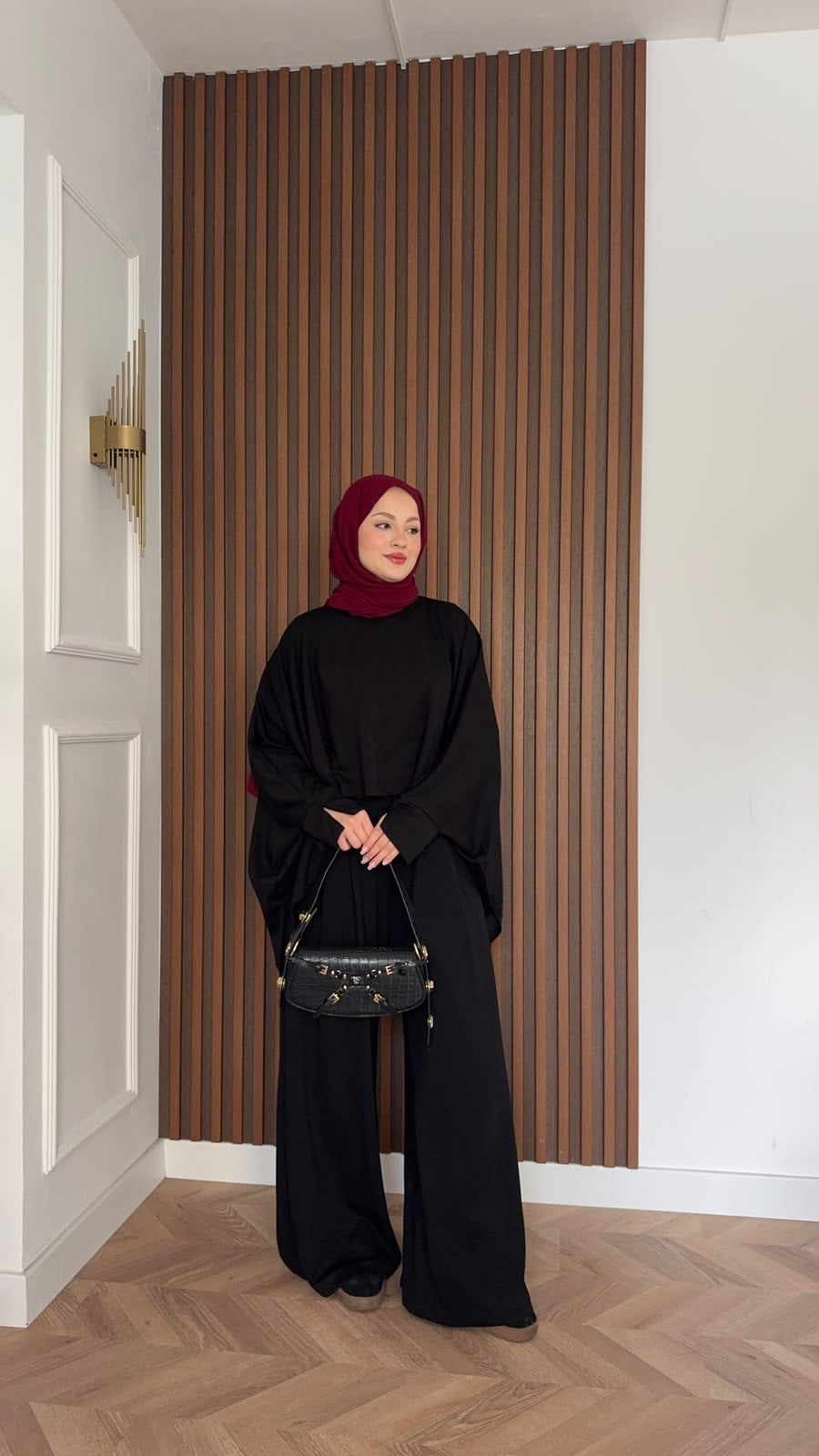 MEYSADESIGN PANTOLON TAKIM Dua Oysh Pantolonlu Takım Siyah