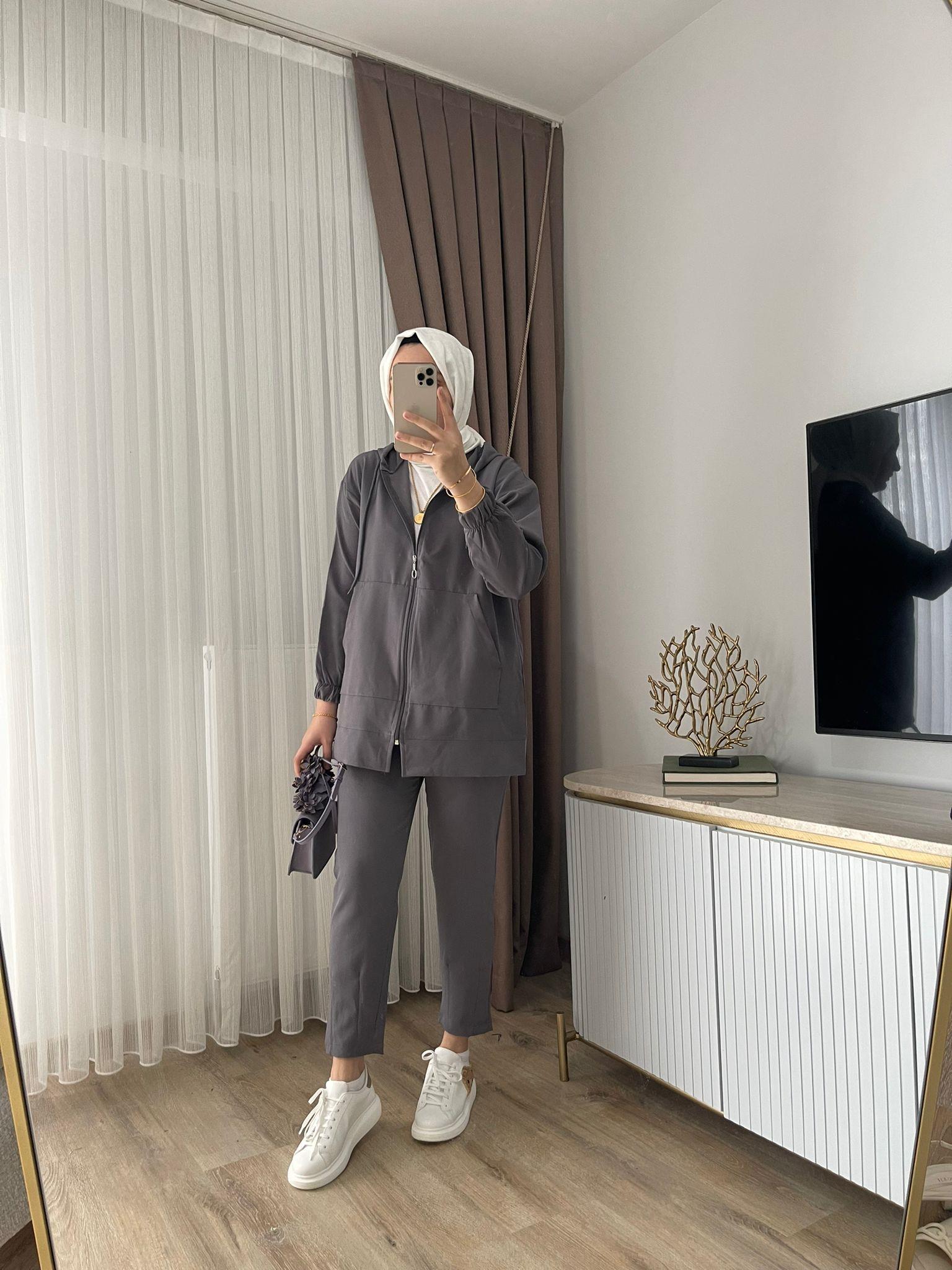 Meyra 2-Piece Set Anthracite