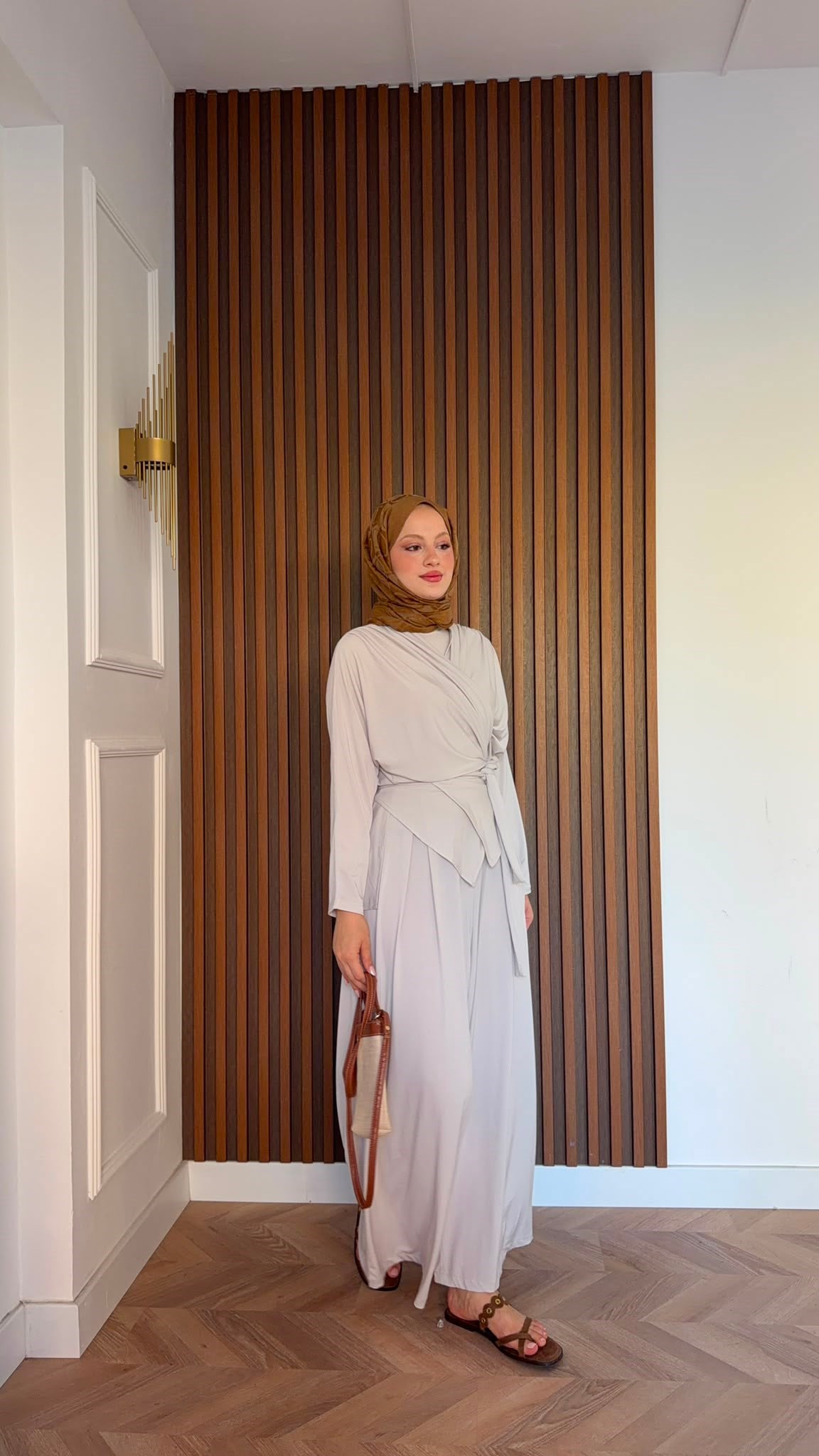 MEYSADESIGN PANTOLON TAKIM Şule Sandy İkili Takım Bej