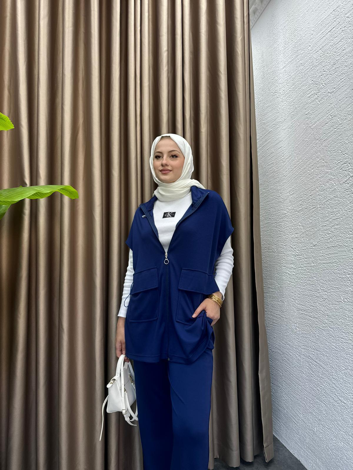 Waistcoat Oysh Set Navy
