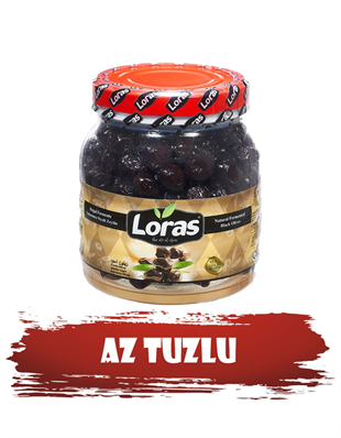 LORAS  GEMLİK SİYAH ZEYTİN PET GOLD 900 GR (201 - 260) XL - LSİYAH ZEYTİNLORAS