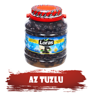 LORAS  GEMLİK SİYAH ZEYTİN PET MEGA 2.000 GR (261 - 290)SİYAH ZEYTİNLORAS