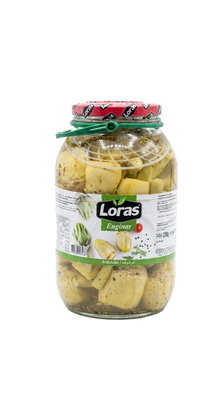 LORAS BEBEK ENGİNAR KALBİ 31-35 ADET 2550 GR (2900 cc)ENGİNARLORAS