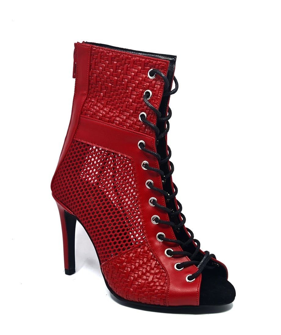 HIGH HEELS KIRMIZI KADIN DANS AYAKKABISI