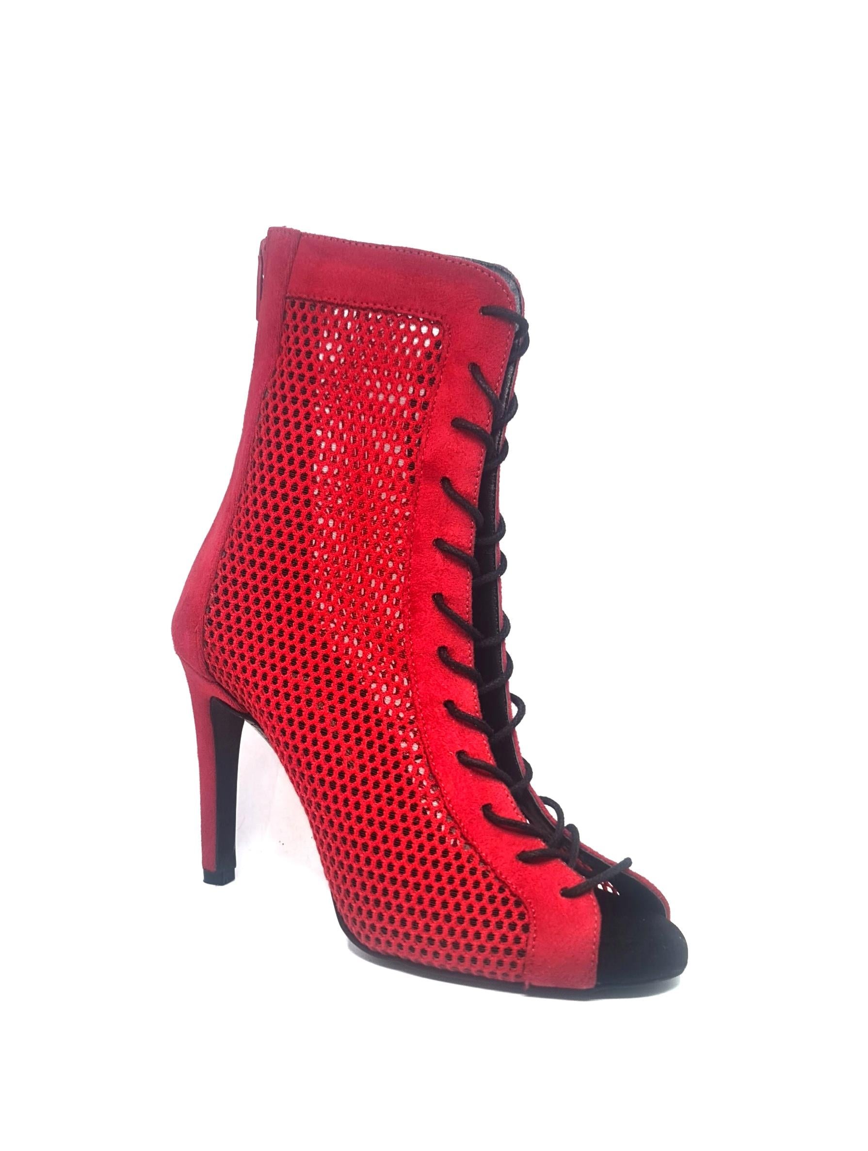 HIGH HEELS KIRMIZI KADIN DANS AYAKKABISI