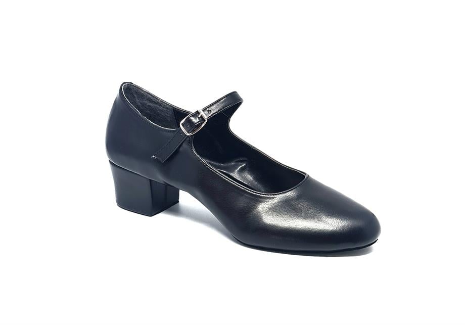 SİYAH KADIN DANS AYAKKABISI