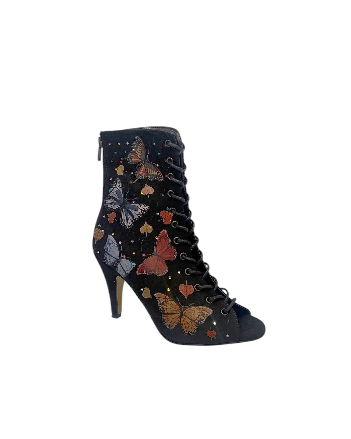 HIGH HEELS SİYAH KADIN DANS AYAKKABISI