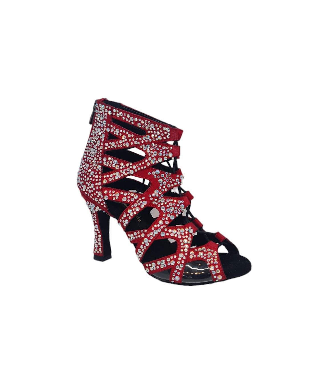 KIRMIZI KADIN DANS AYAKKABISI