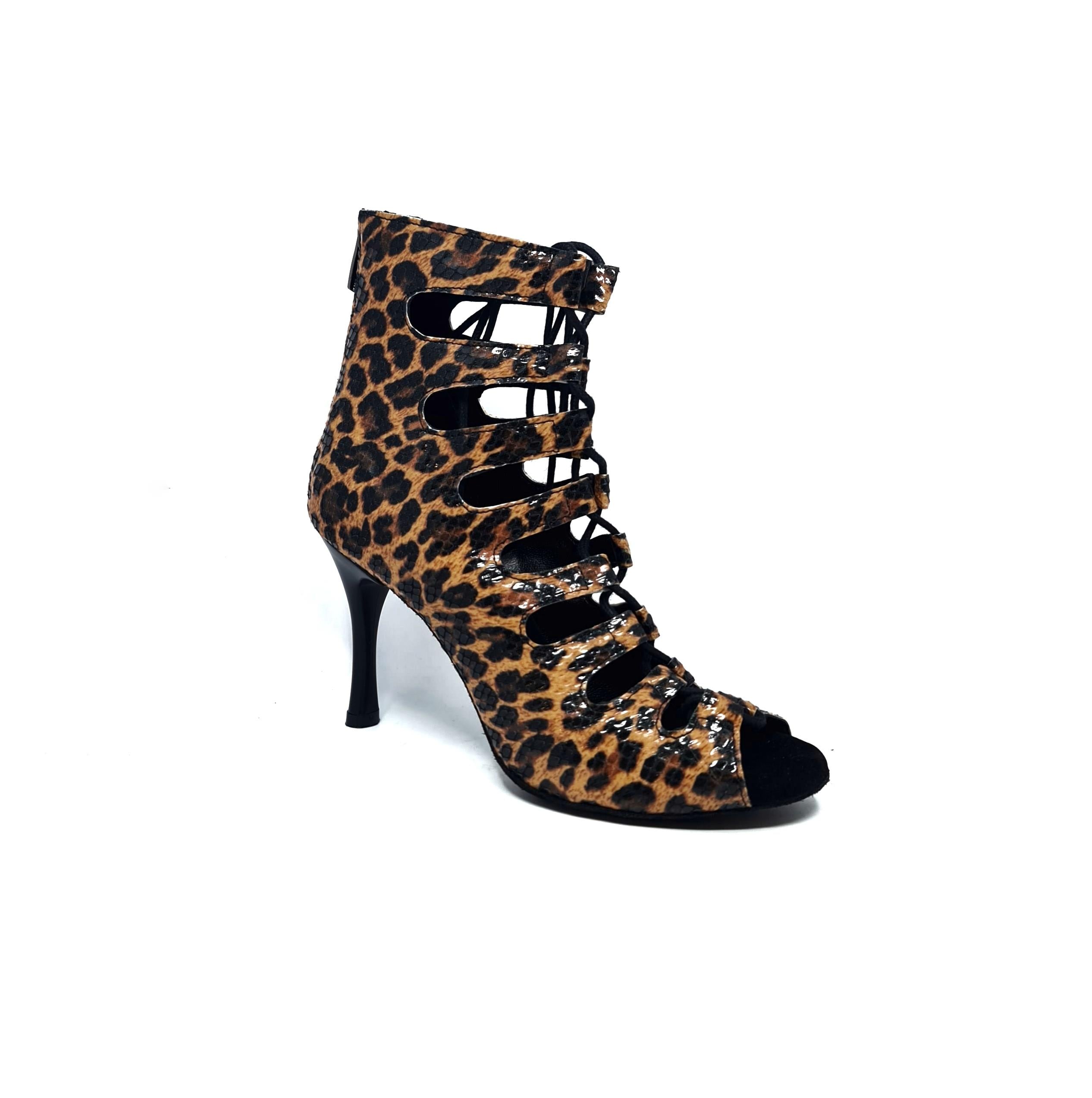 LEOPAR KADIN DANS AYAKKABISI