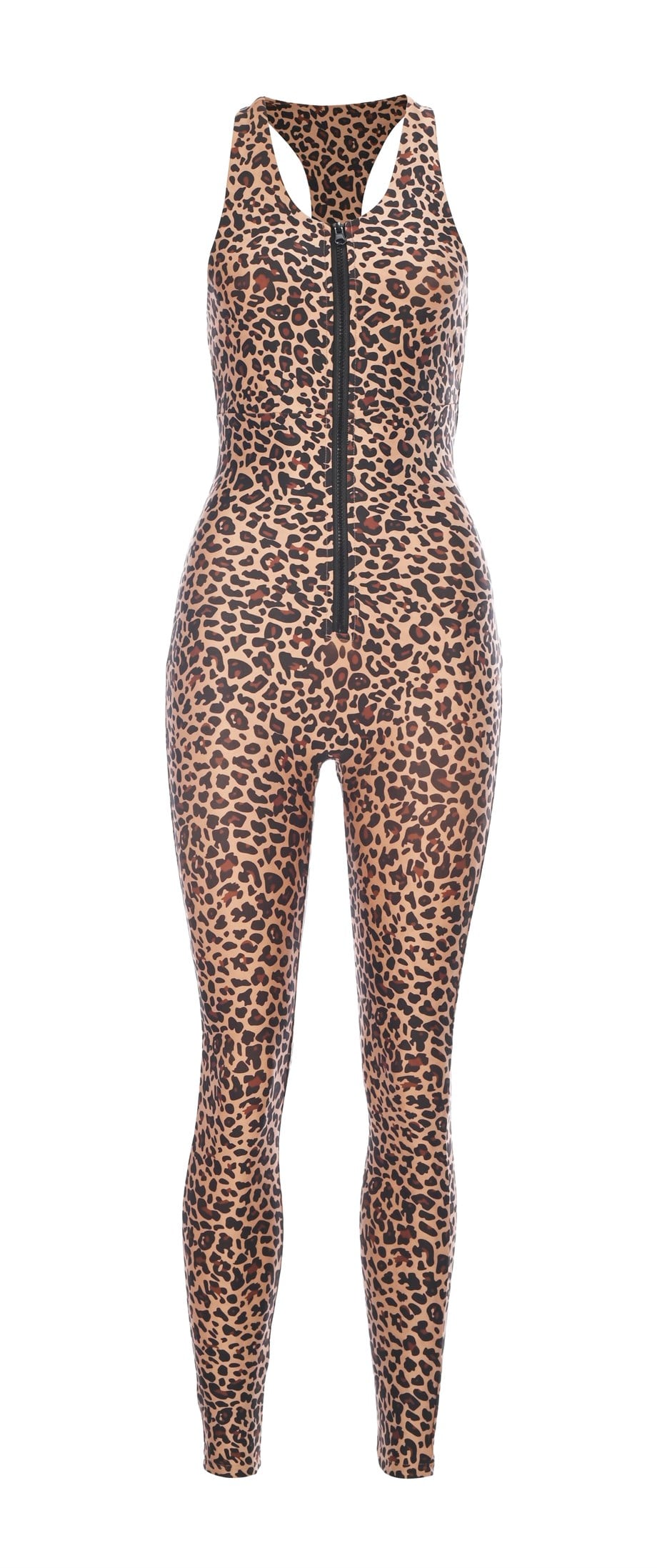 PUSH-UP ÖZELLİKLİ YÜKSEK BEL LEOPAR DESENLİ TAYT