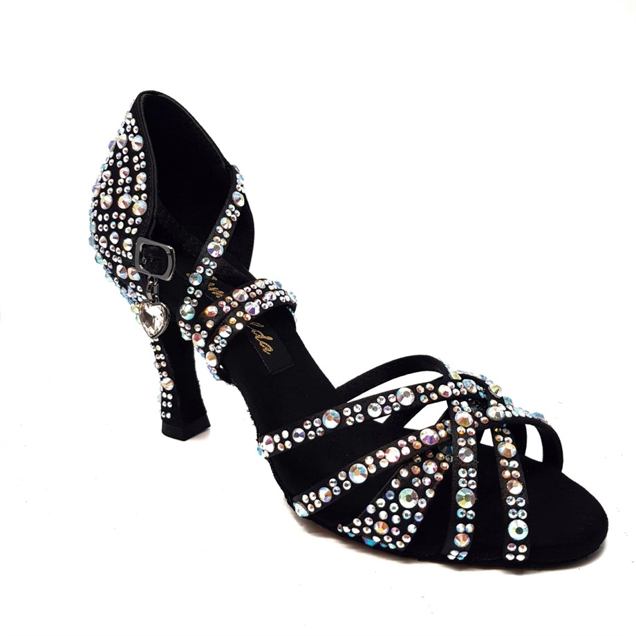 SİYAH KADIN DANS AYAKKABISI