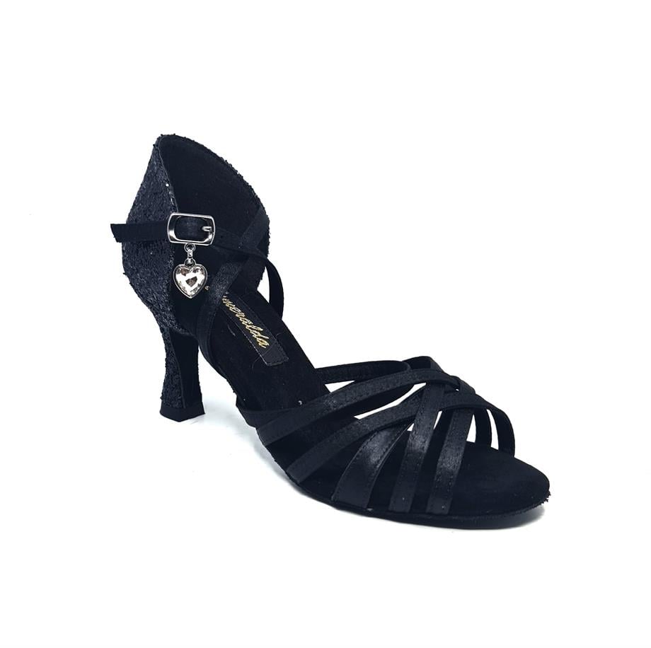 SİYAH KADIN DANS AYAKKABISI