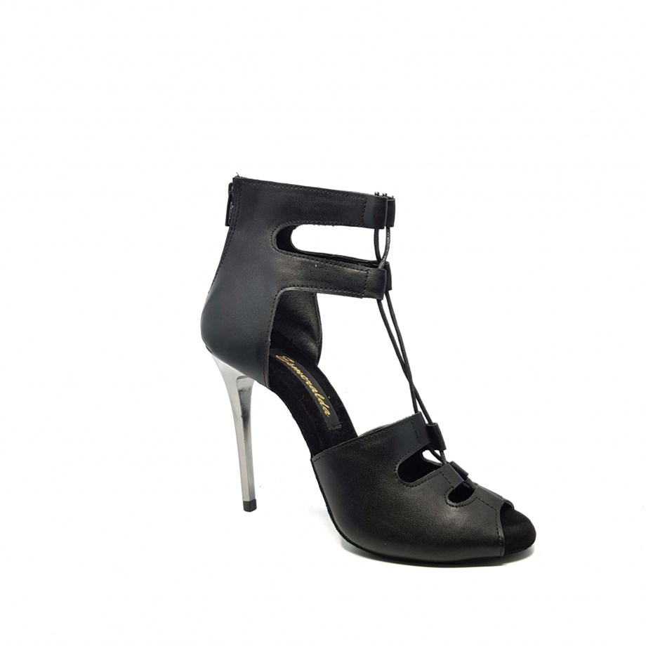 SİYAH KADIN DANS AYAKKABISI