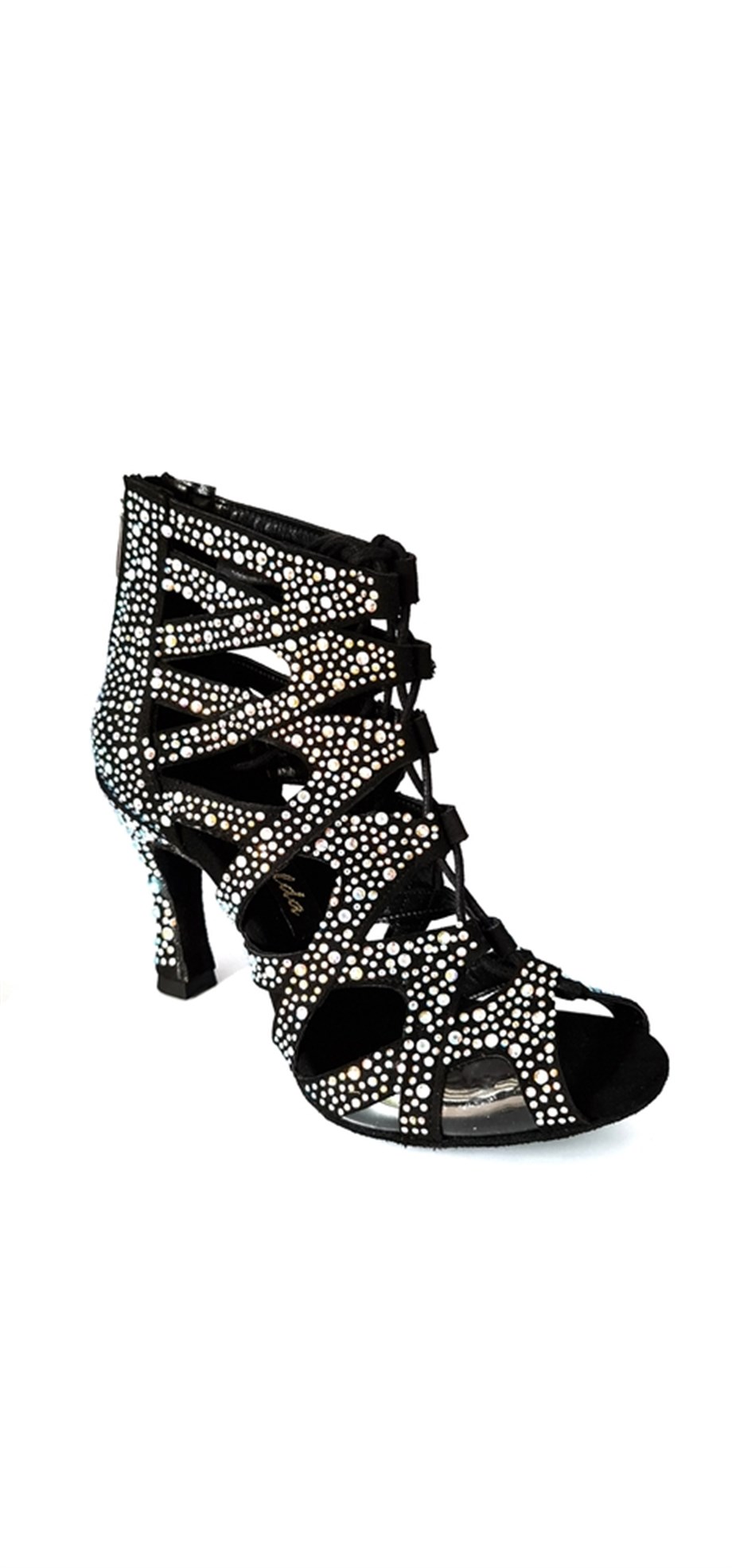 SİYAH TAŞLI KADIN DANS BOTU