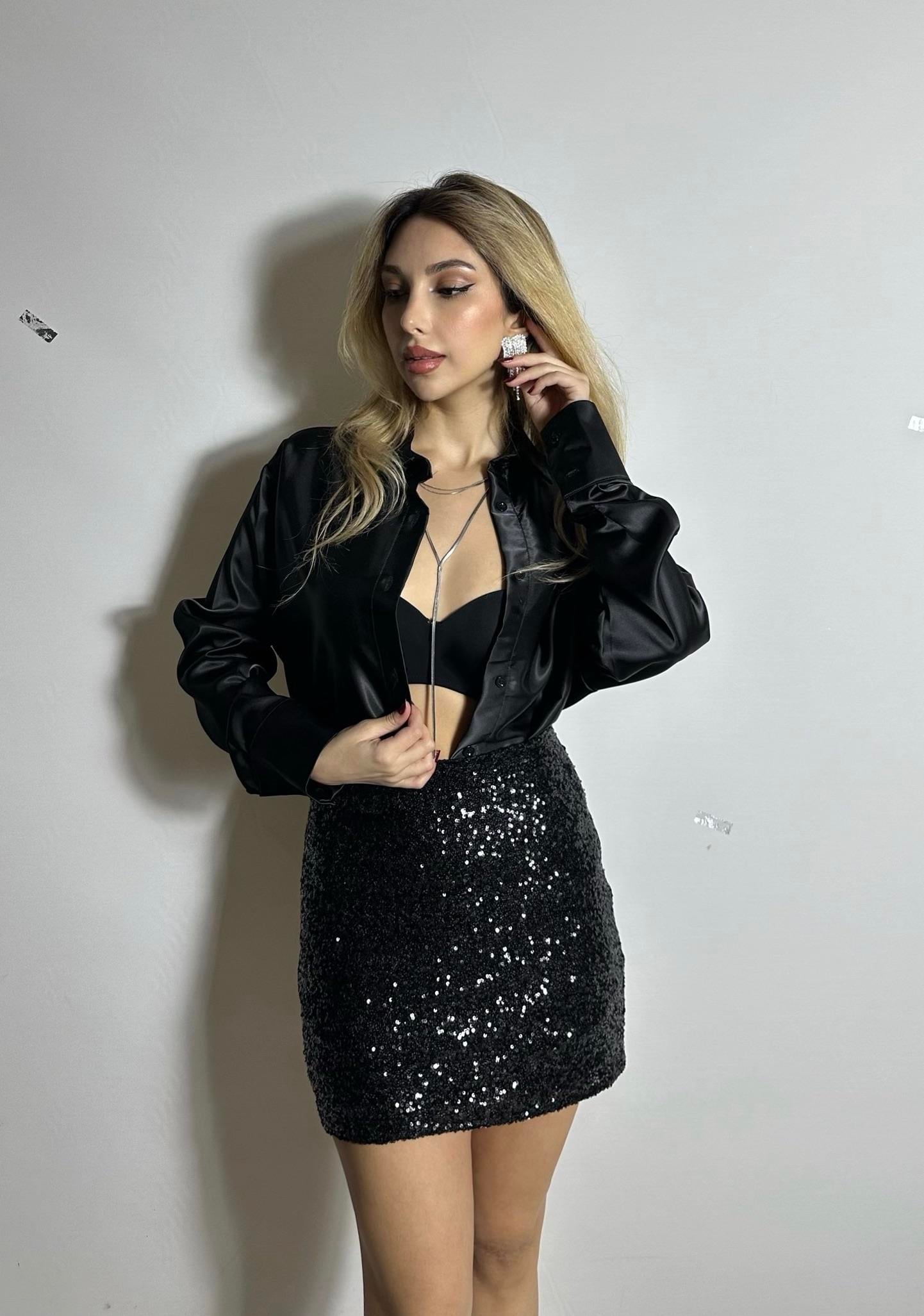 Saten Evonna Gömlek