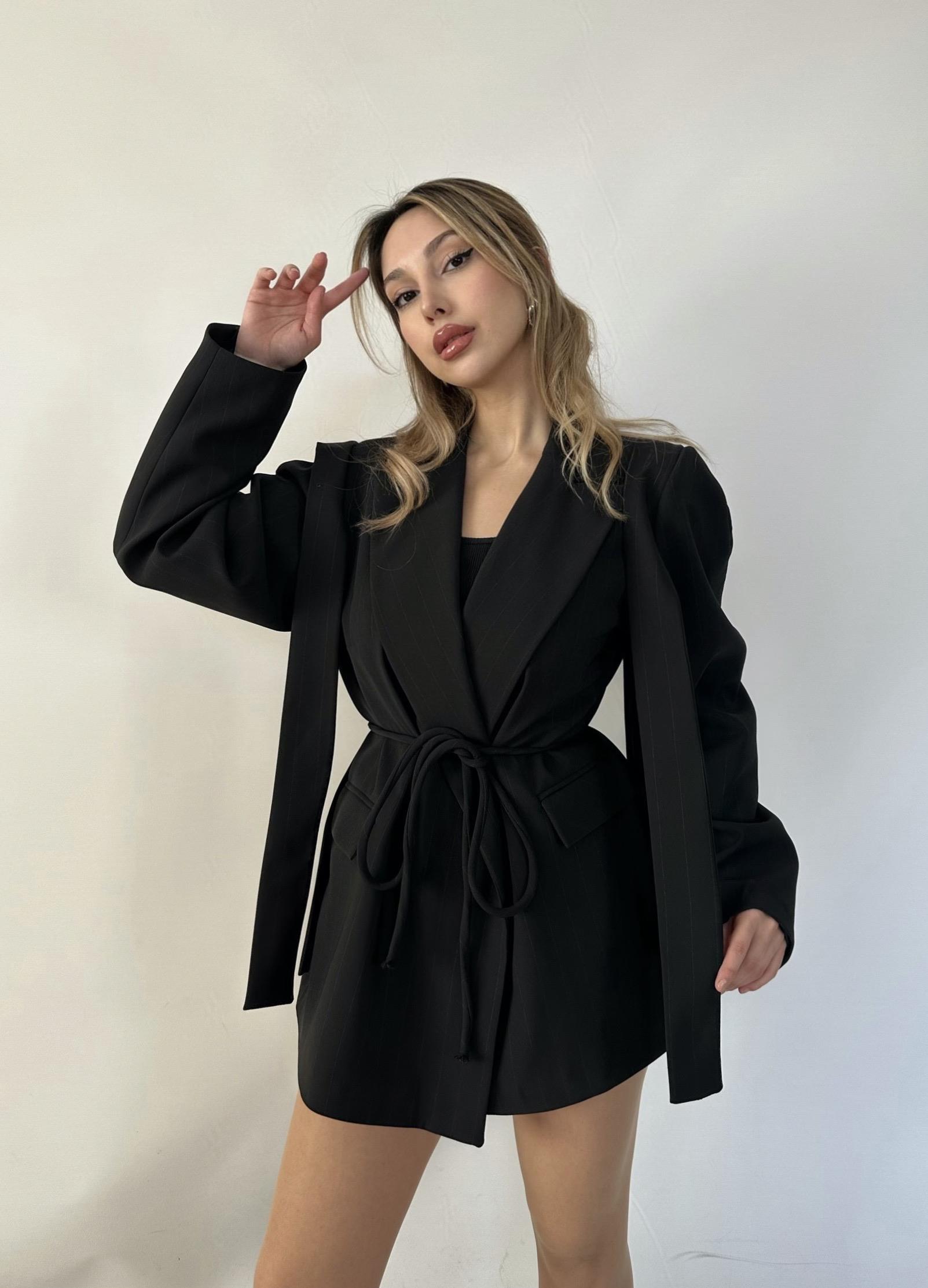 Bağlamalı Hailey Tasarım Ceket