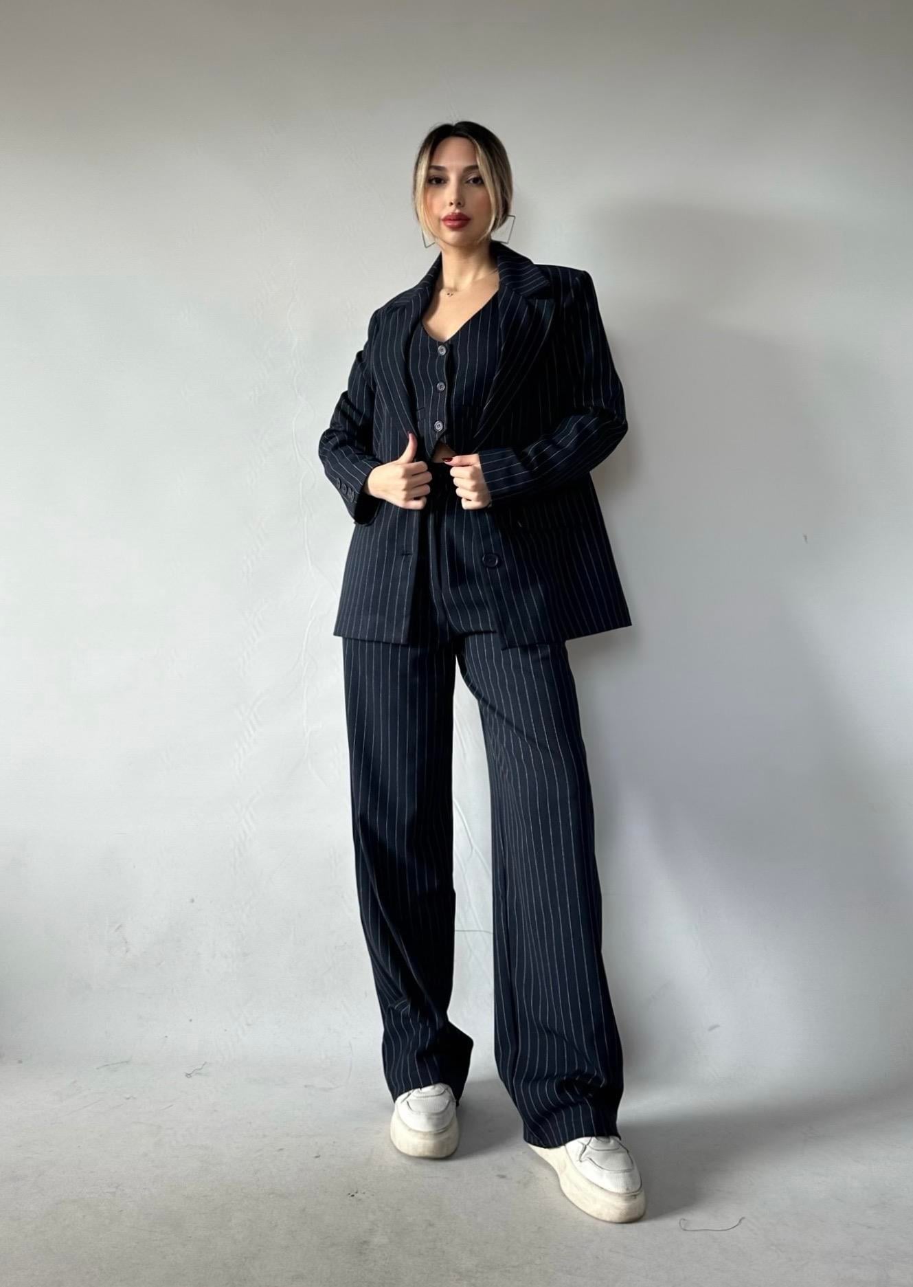 Üçlü Frankie Takım Lacivert