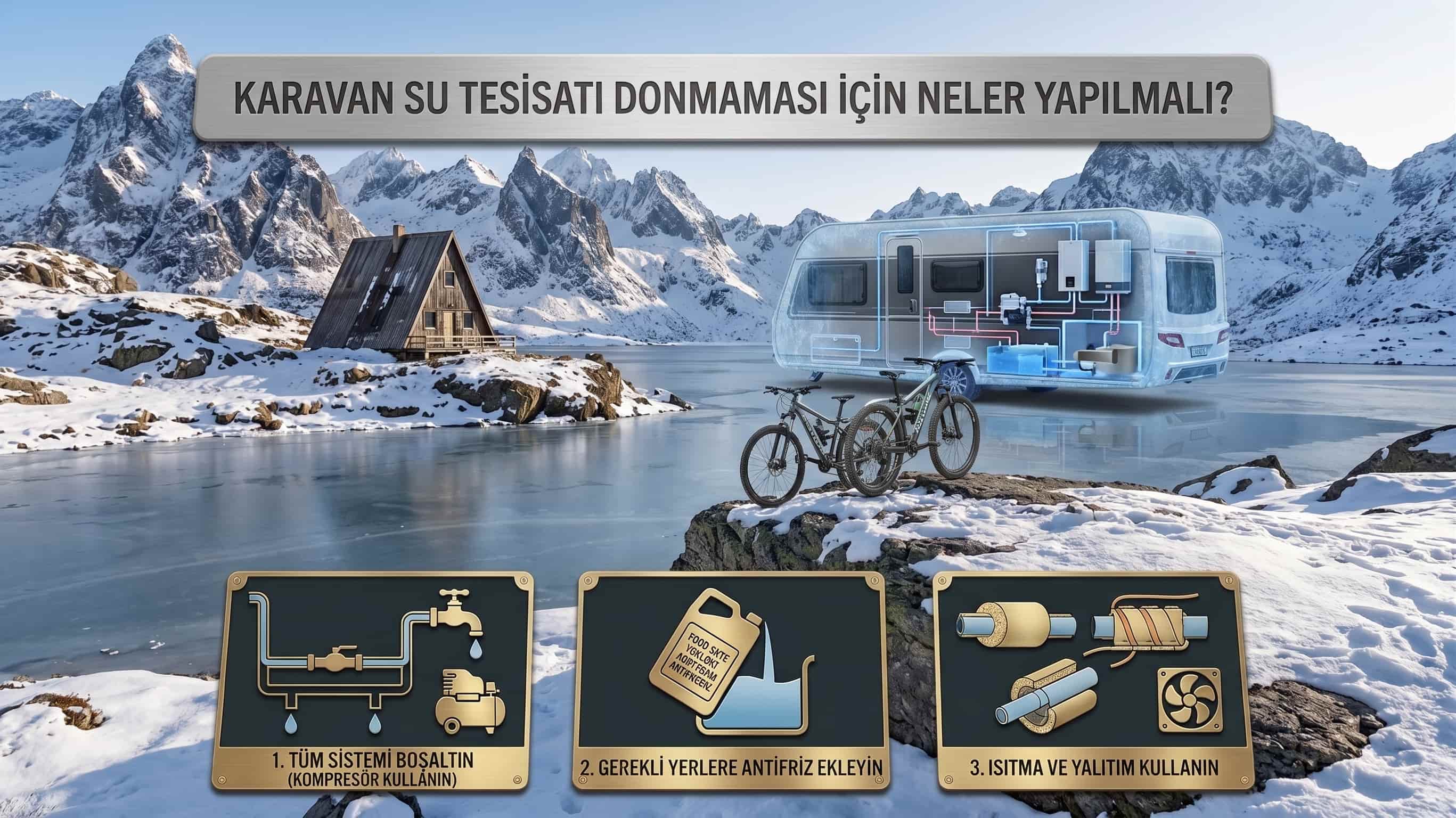 Karavan Su Tesisatı Donmaması İçin Neler Yapılmalı?
