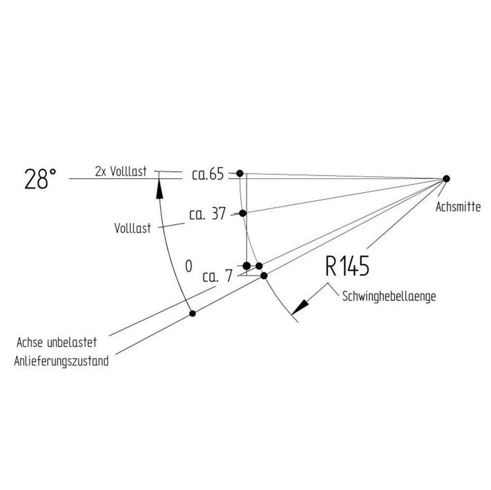 750 Kg Frensiz Torsiyon Dingil - Knott