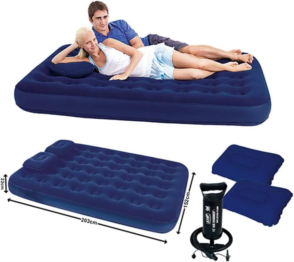 Avenli 21470 Çift Kişilik Yastıklı Şişme Yatak