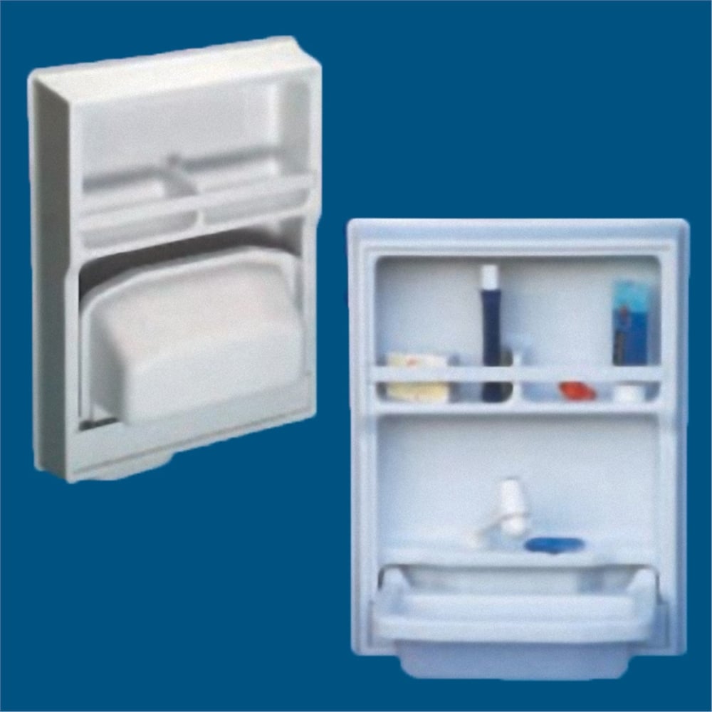 CKW ABS Katlanır Dolaplı Banyo Lavabosu - 5140