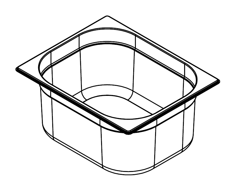 Dikdörtgen 304 Paslanmaz Çelik Eviye – 26,5 x 32,5 cm Lavabo