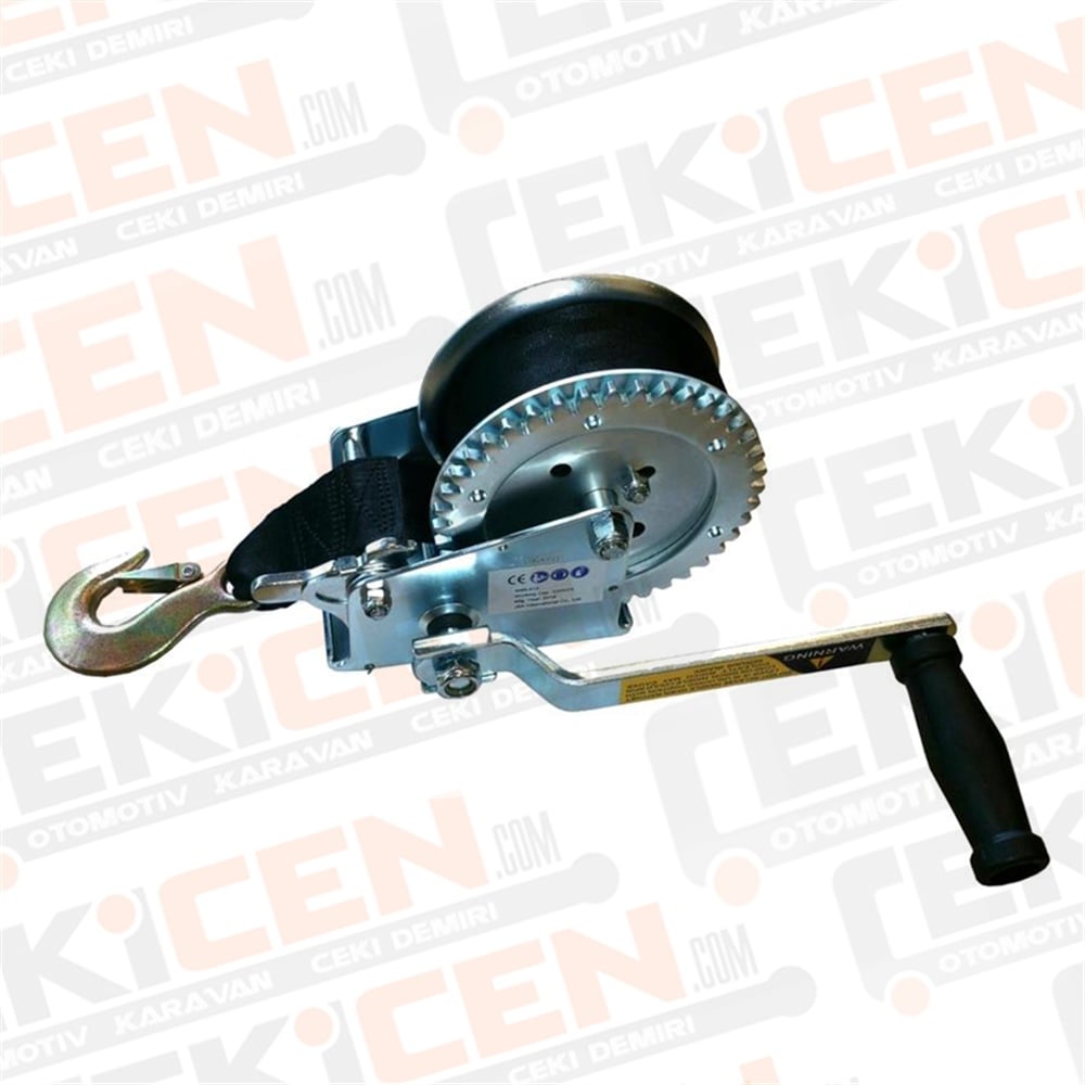 El Vinci - Kayışlı ve Kancalı - 550 Kg - 1200 Lb Kapasite