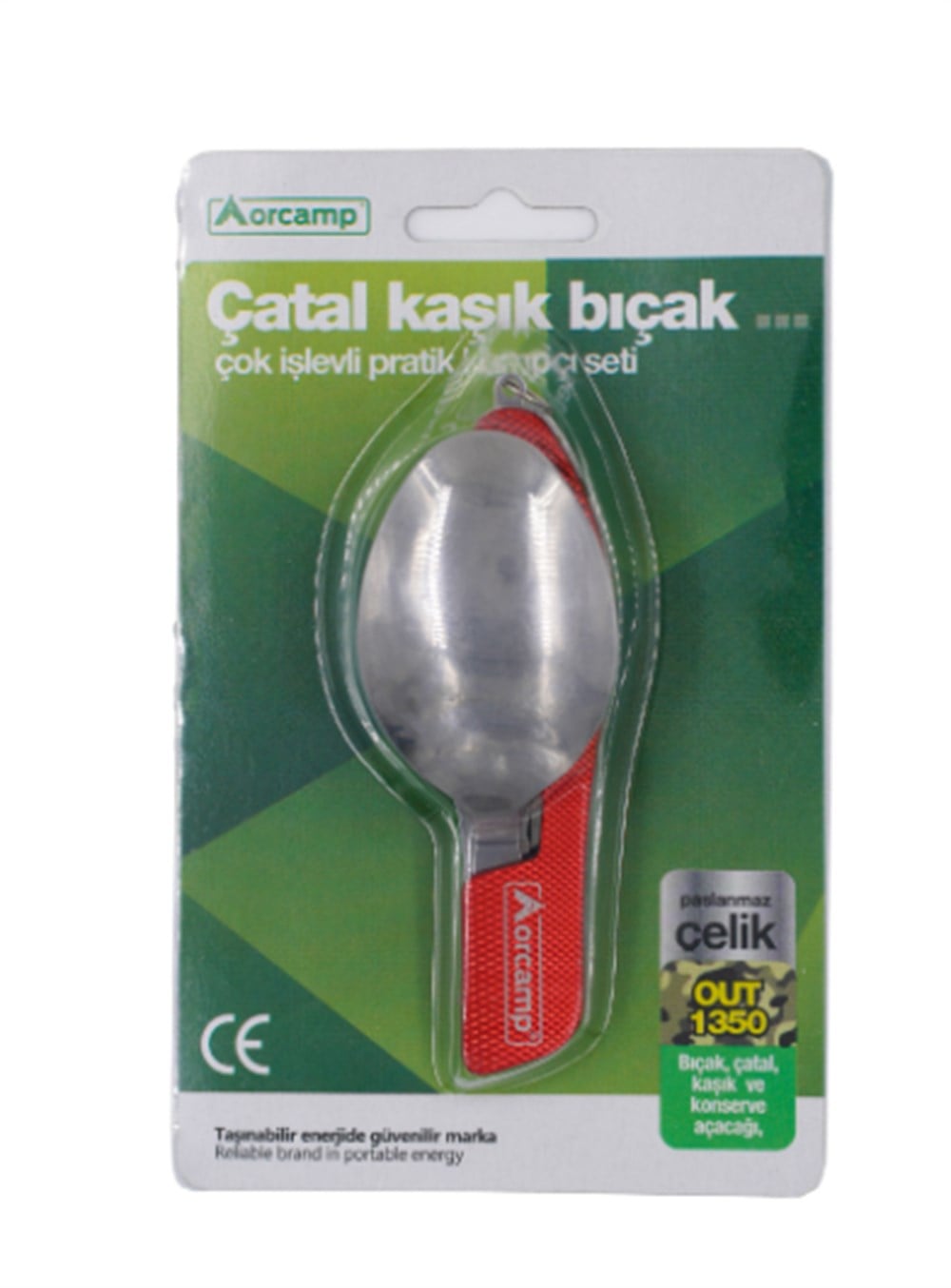 Kamp Çatal, Kaşık, Bıçak Seti